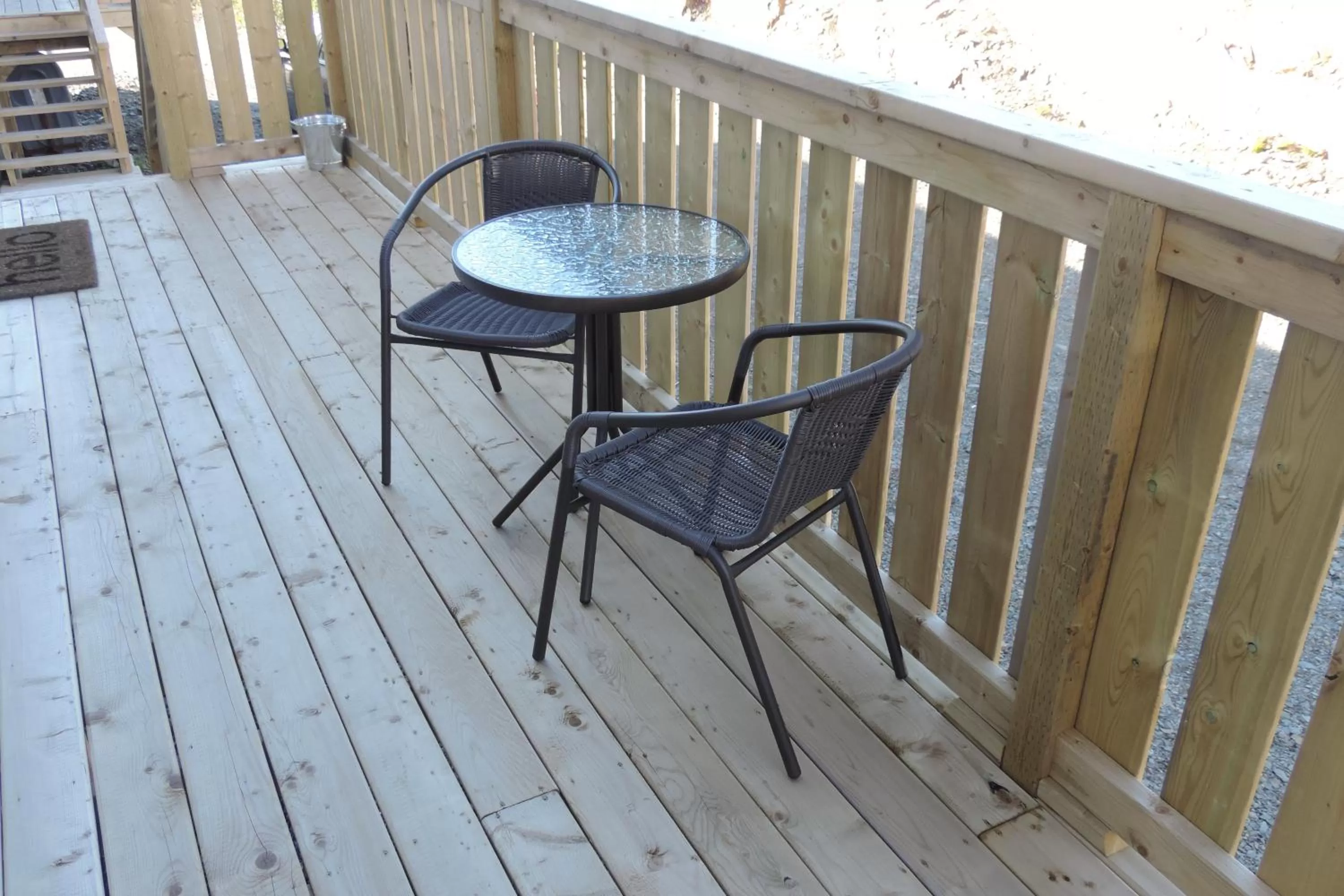 Patio, Balcony/Terrace in North 99 Motel