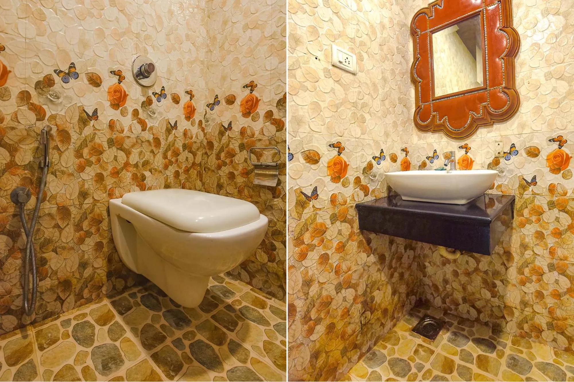 Toilet in FabExpress Corinthia Boutique Rooms - Nr Candolim Beach