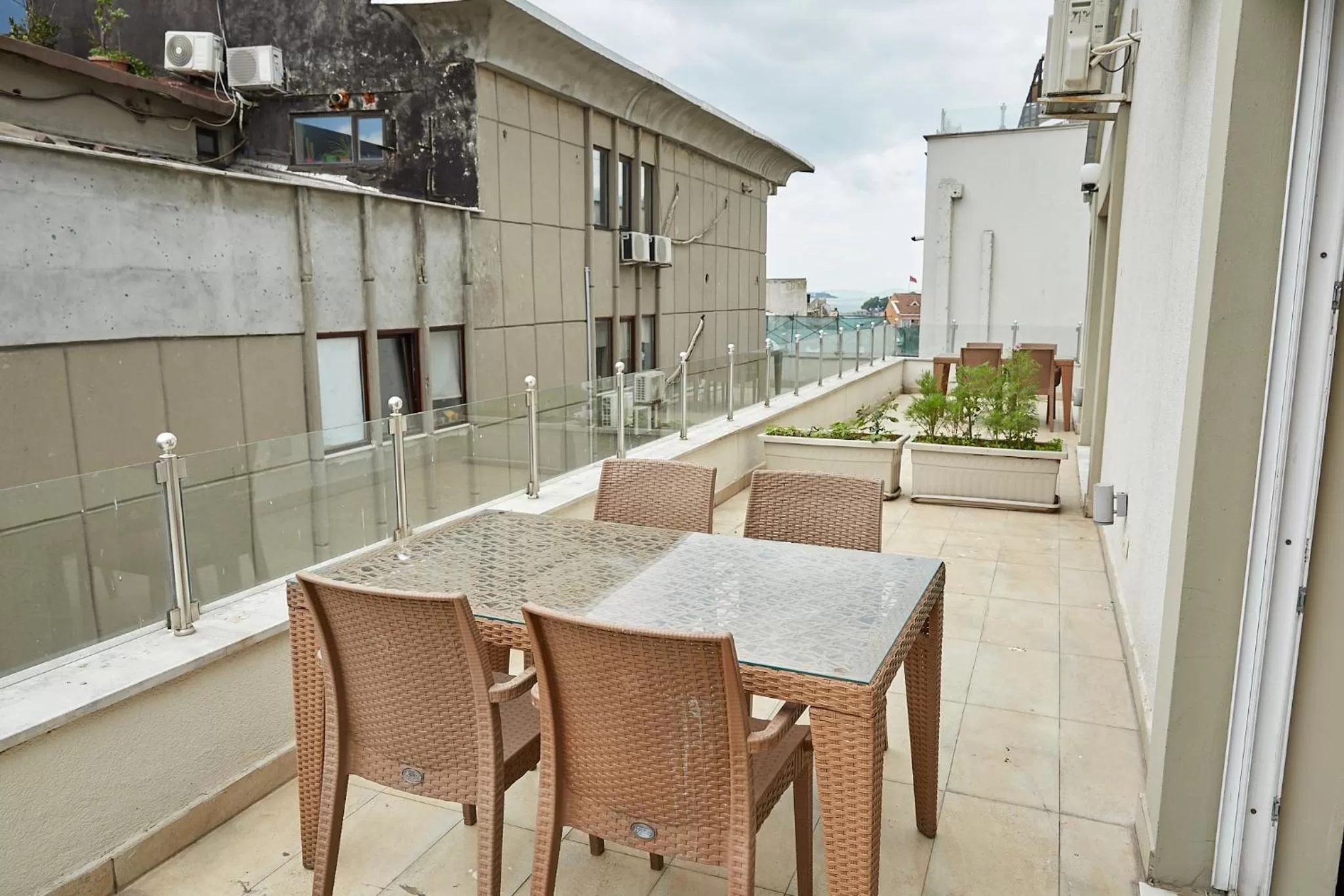 Balcony/Terrace in Galata World Hotel