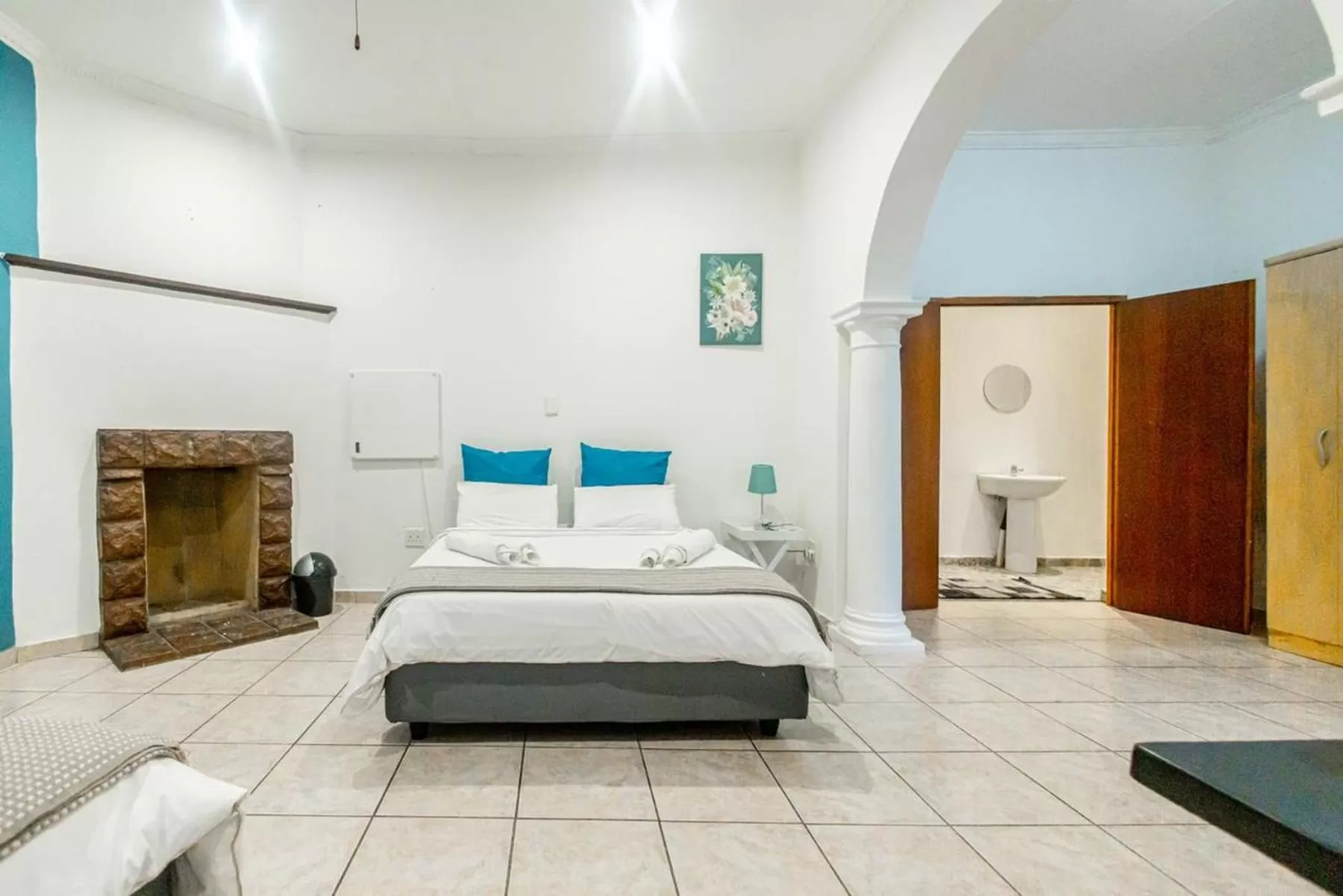 Bedroom, Bed in 54 Brecher