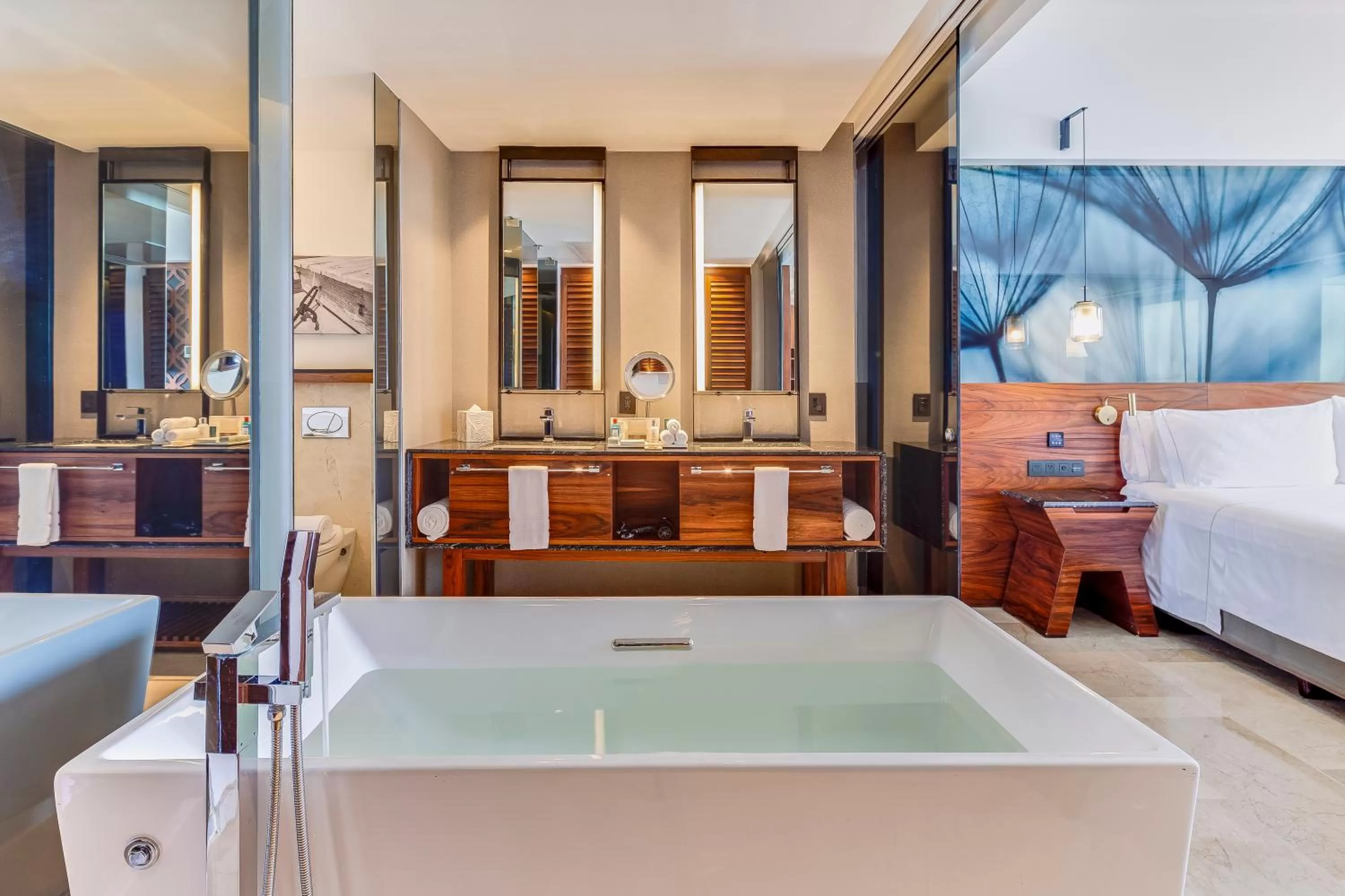 Bed in Live Aqua Cancun - Adults Only - All-Inclusive