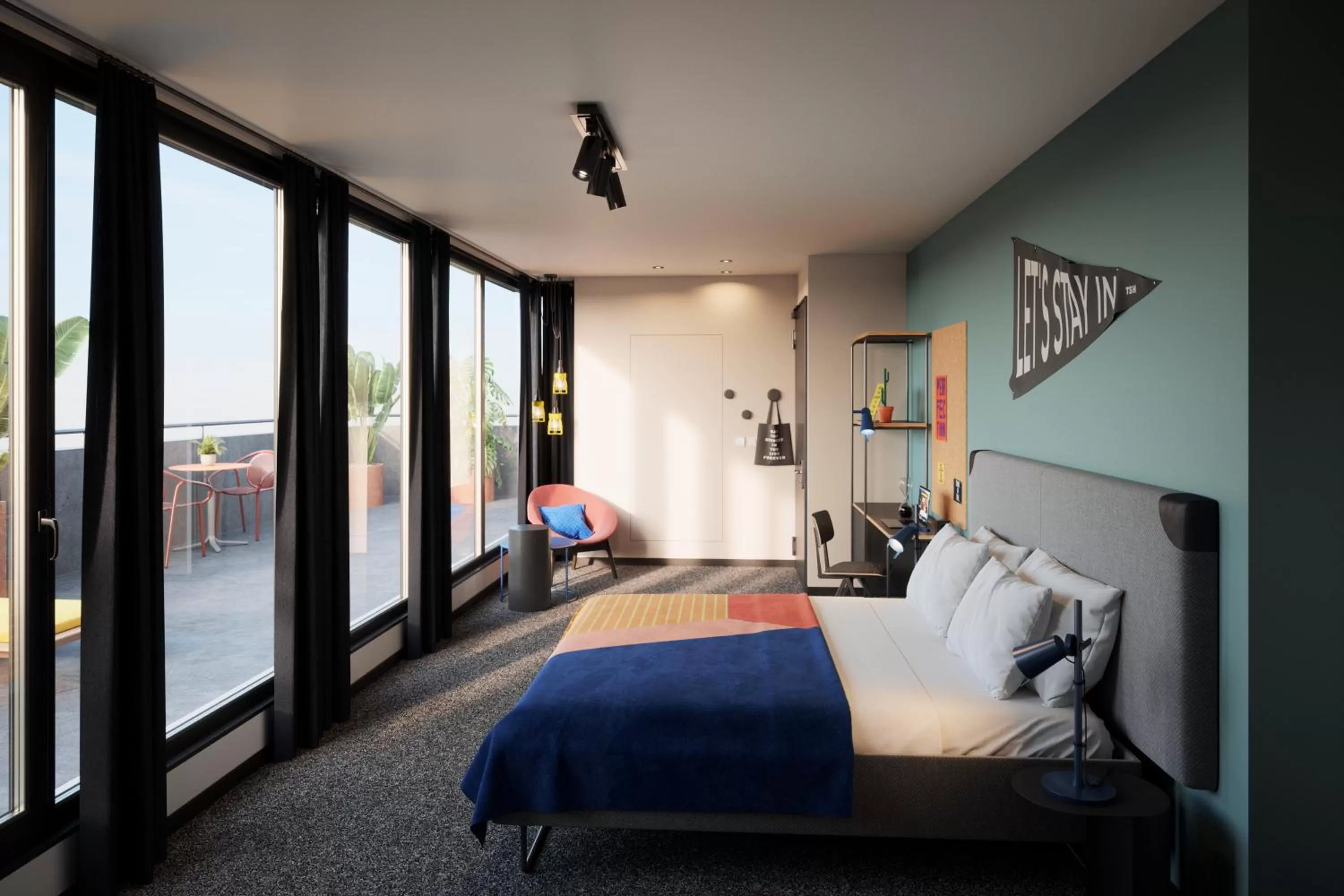 Deluxe King Room in The Social Hub Madrid