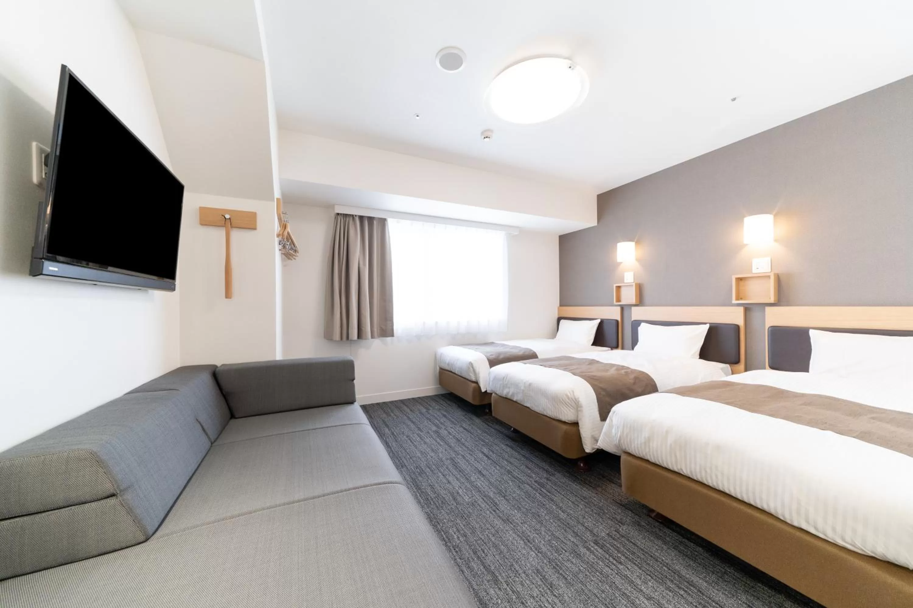 Bed in Pearl Hotel Shinjuku Akebonobashi