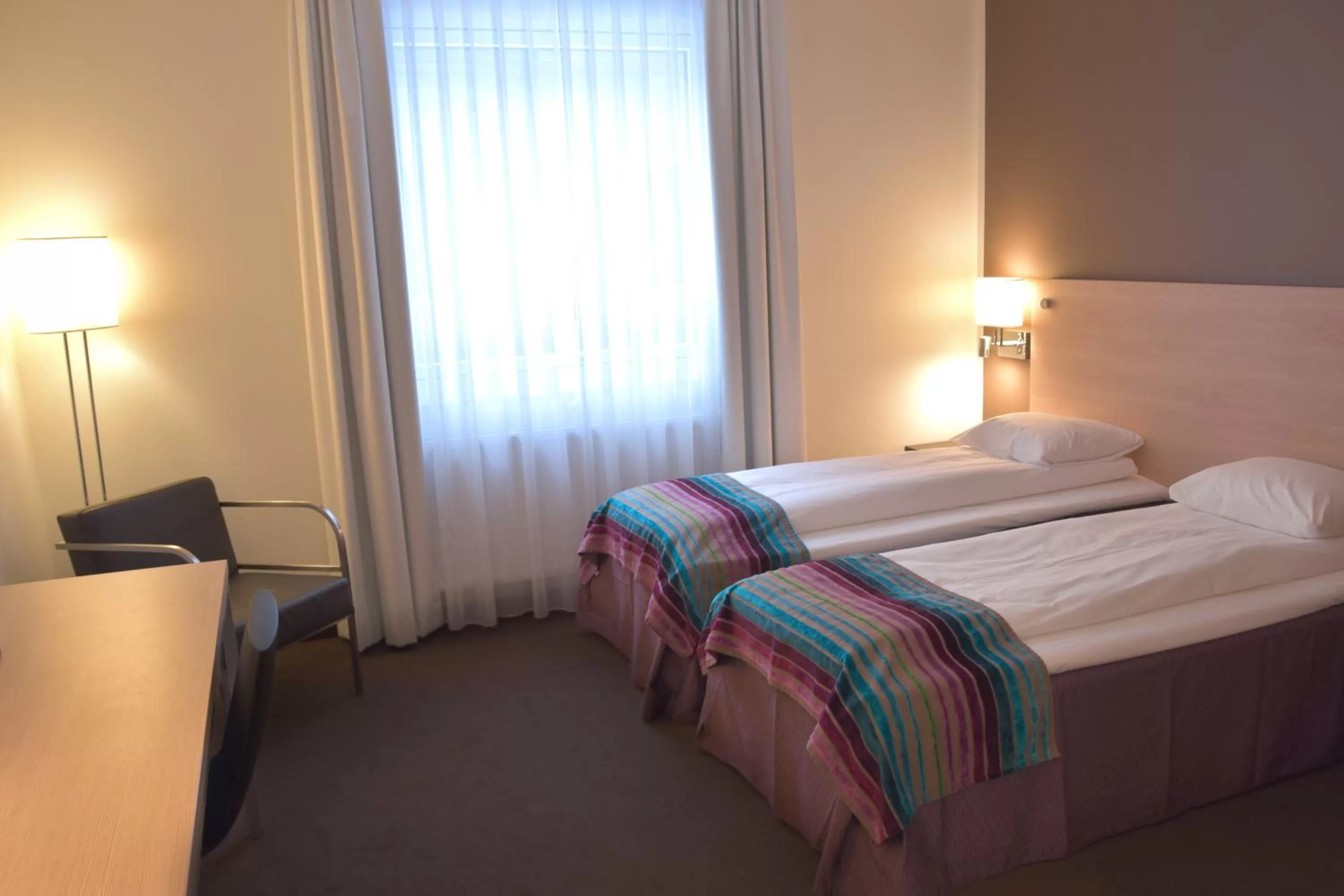 Bed in Hotell Charlottenberg