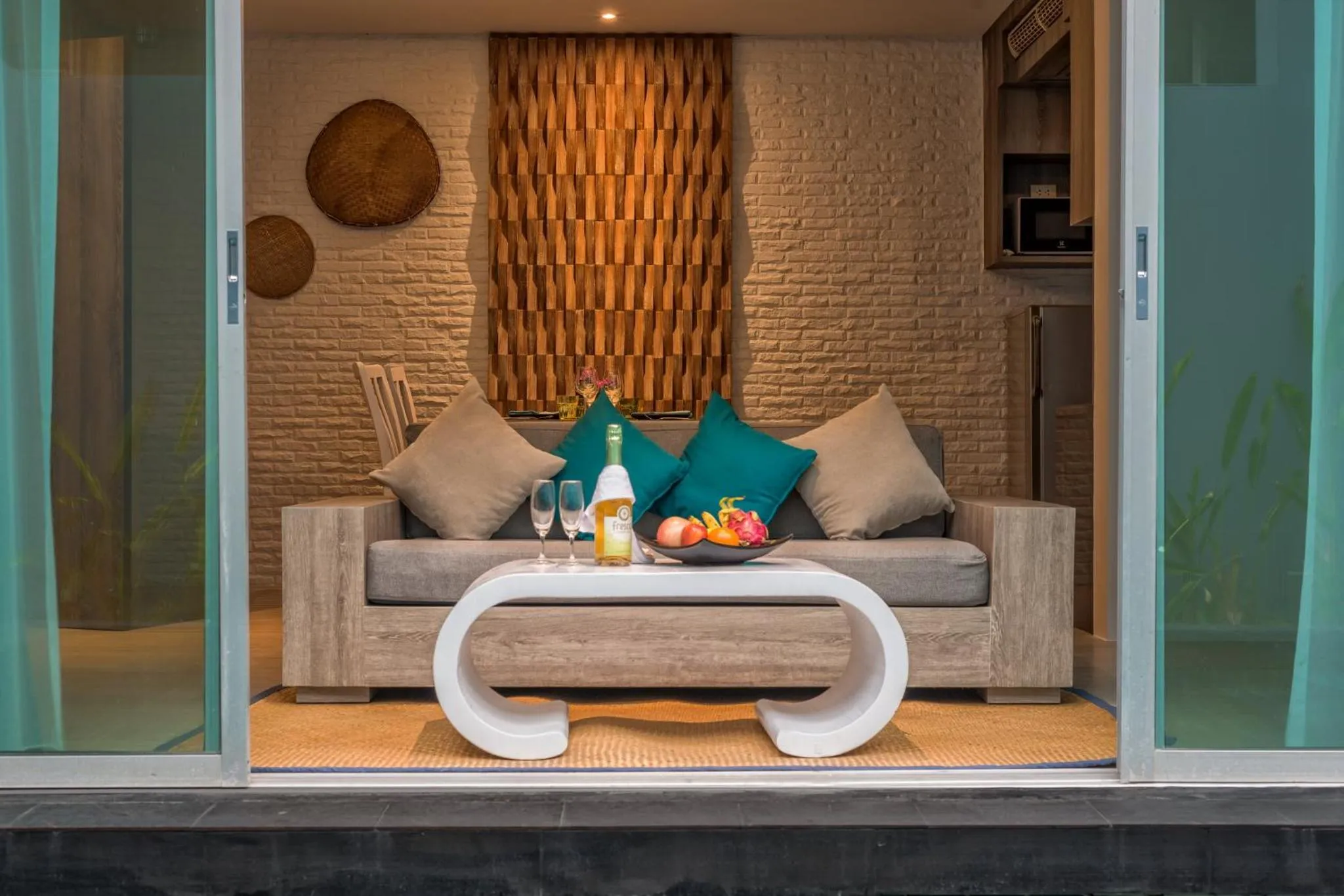 Seating area in Villa Sonata Phuket