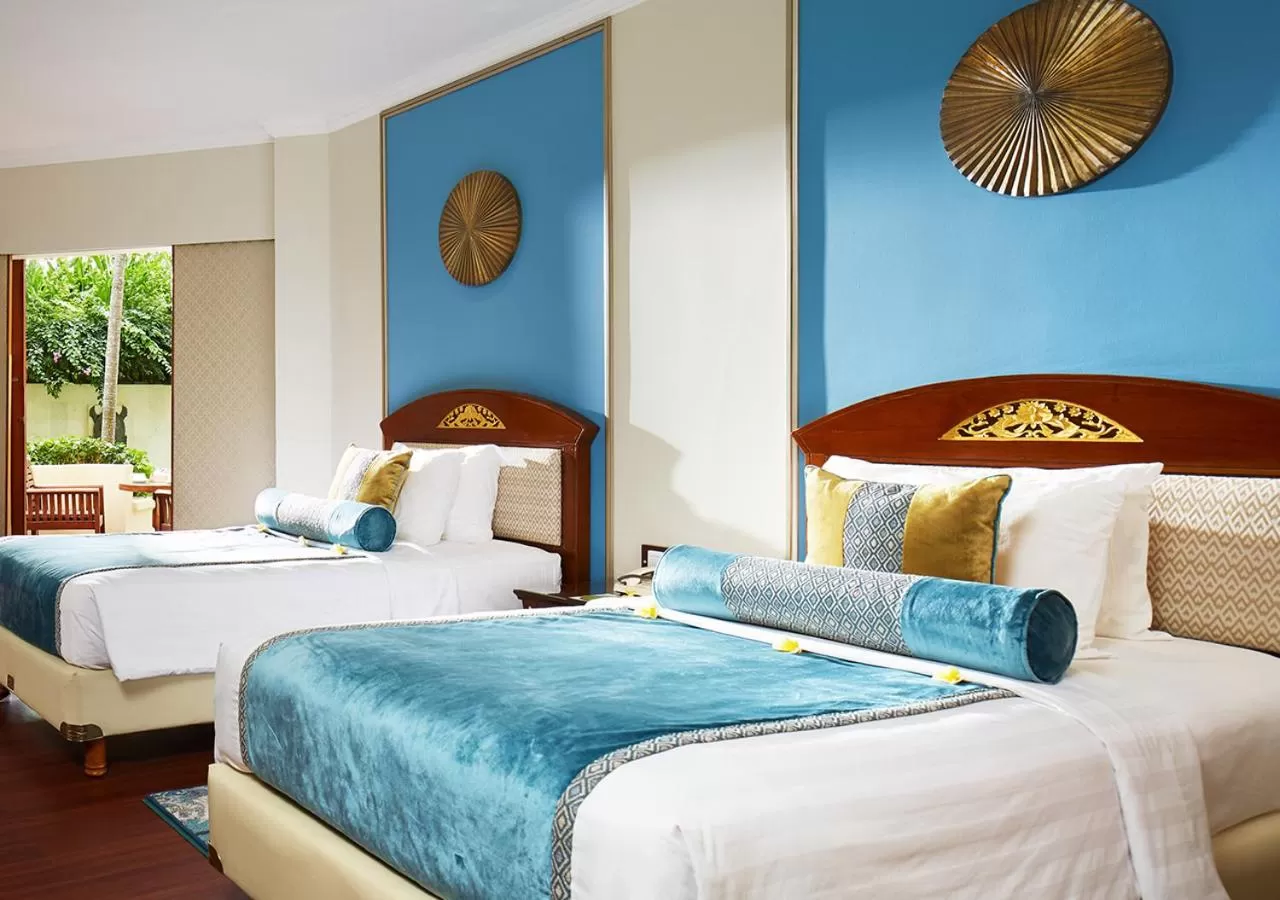 Bedroom, Bed in Grand Mirage Resort & Thalasso Bali