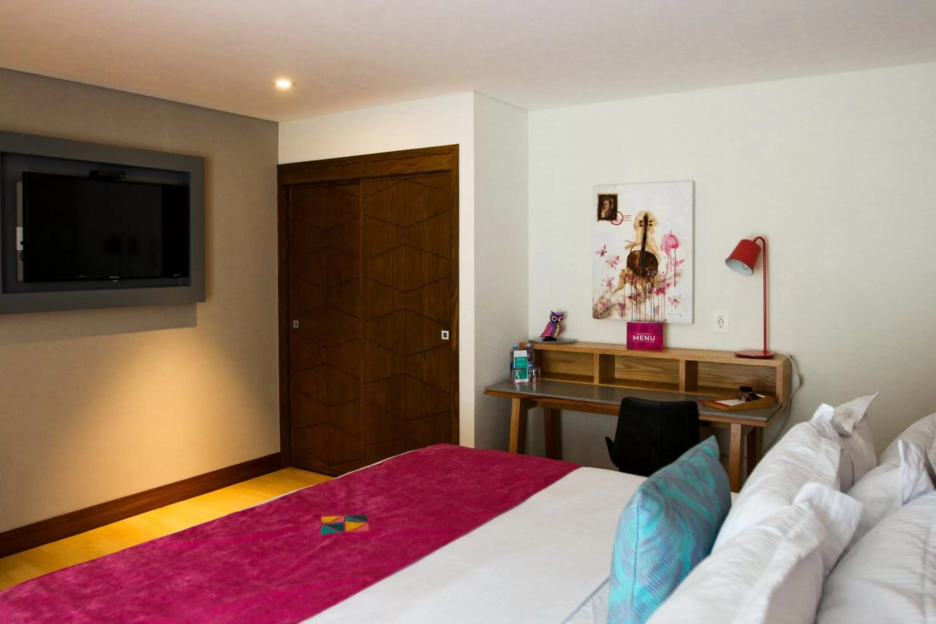 Photo of the whole room, Bed in FCH Hotel Providencia
