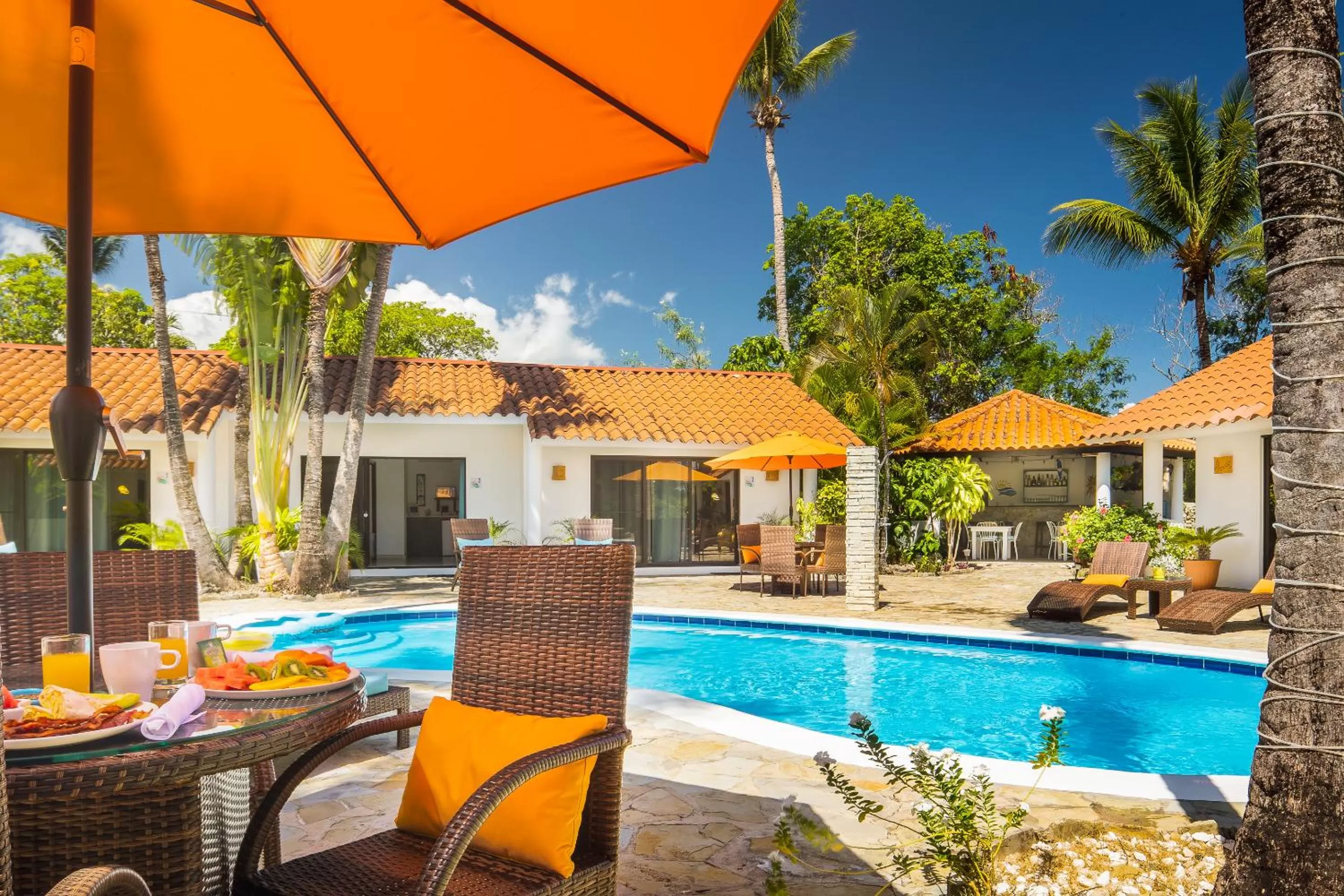 Swimming pool in Garden By The Sea