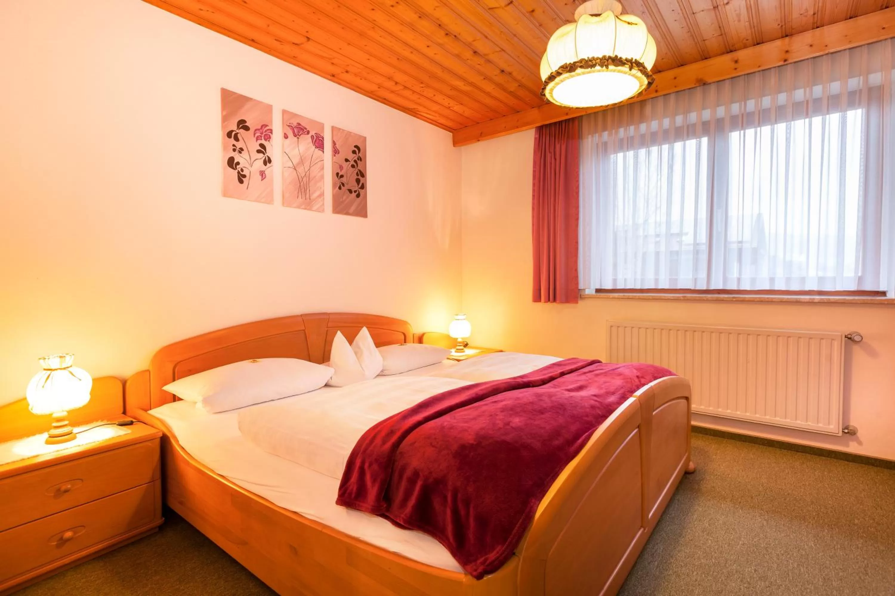 Bed in Genusshotel Hohenbogen