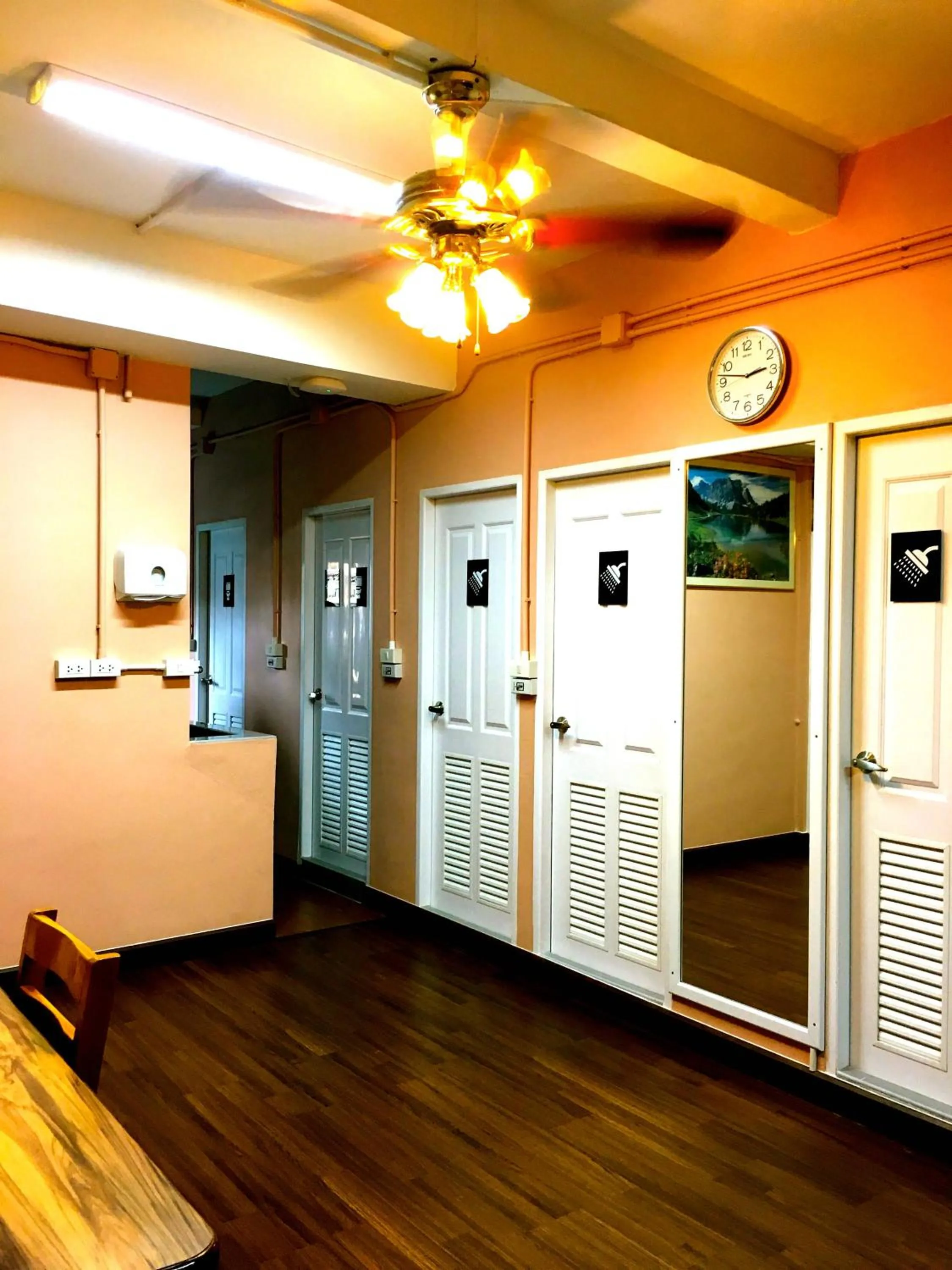 Living room in Urban Hostel Bangkok