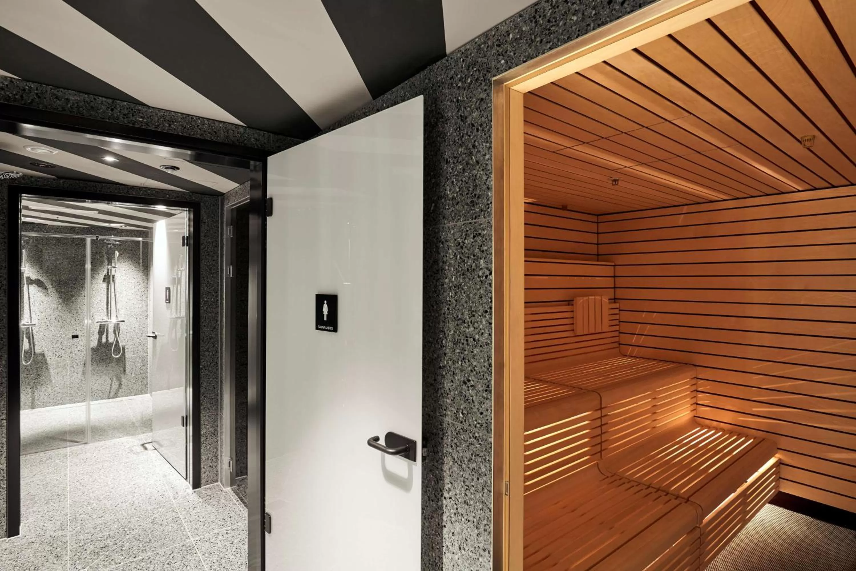 Sauna in Scandic Frankfurt Hafenpark