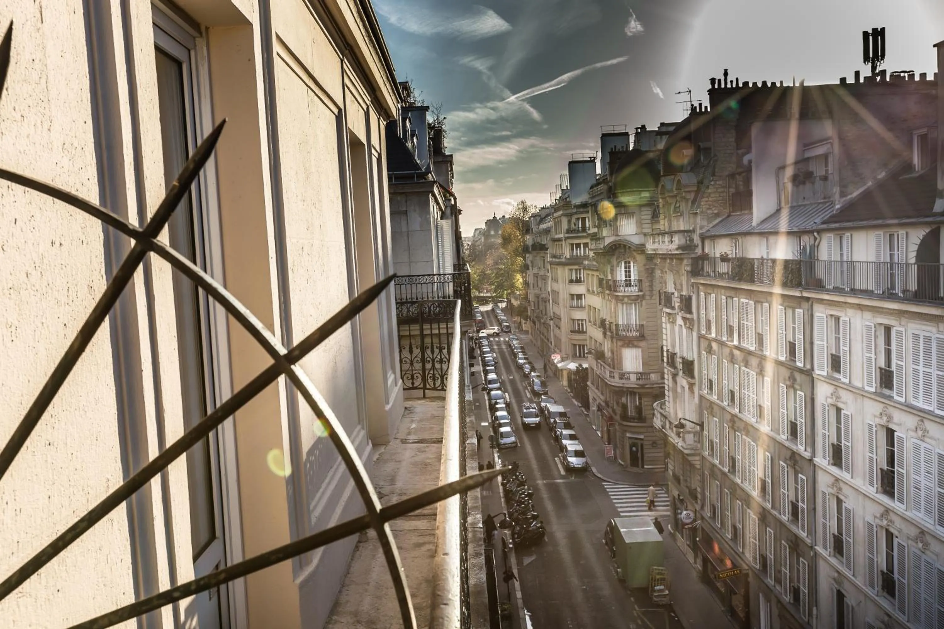 Balcony/Terrace in Hotel Duret Paris Champs Elysées