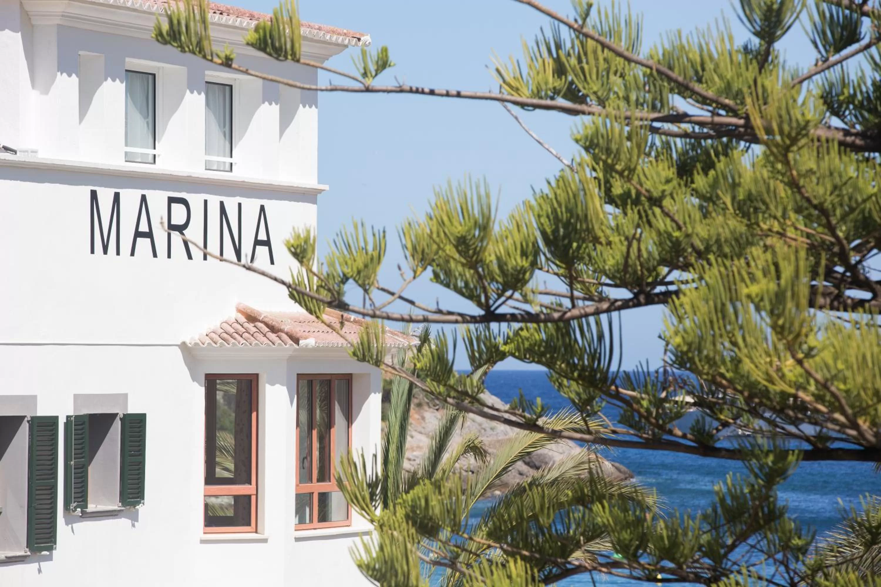 Decorative detail, Property Building in Hotel Marina