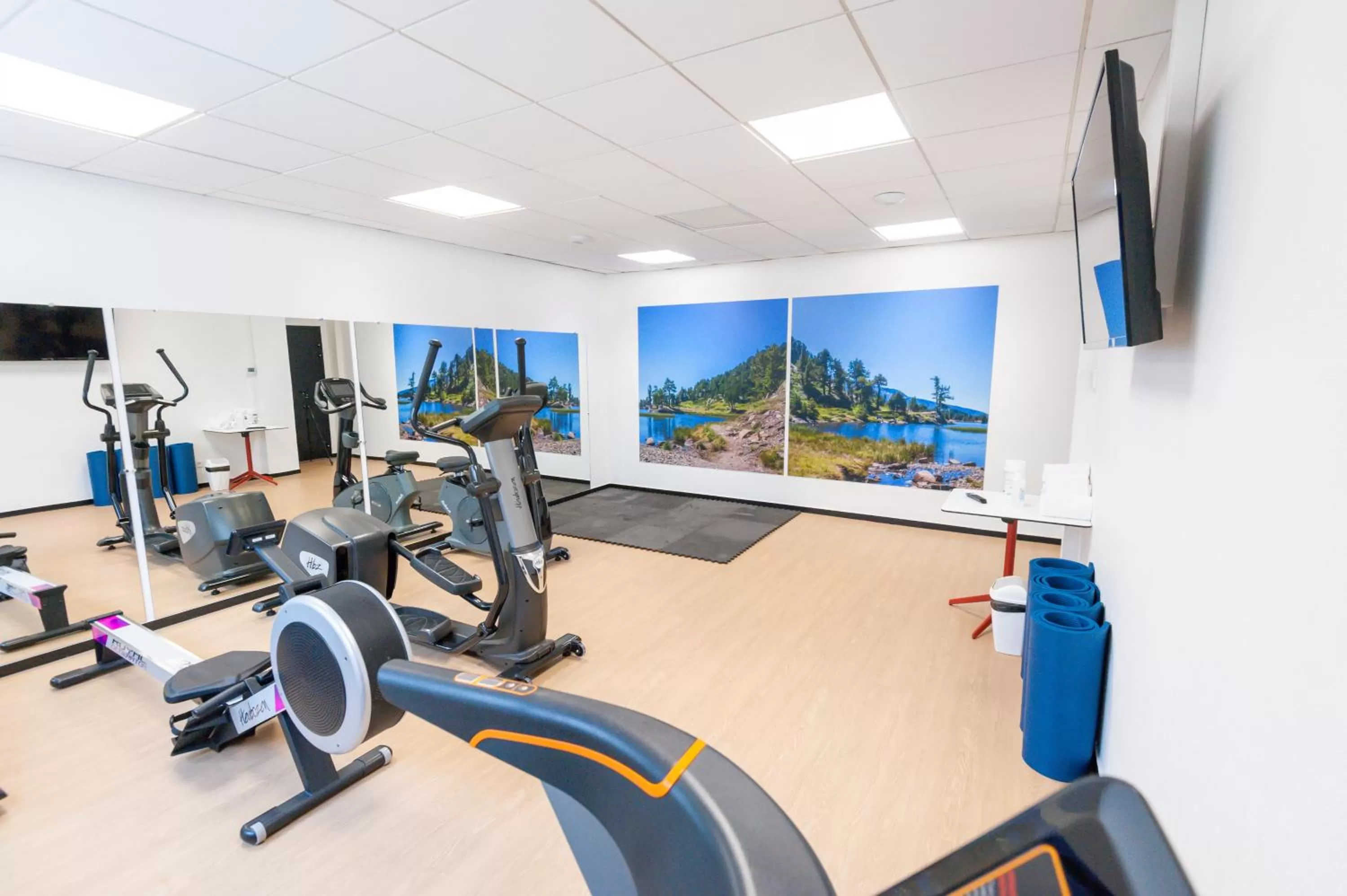 Fitness centre/facilities in Apparthotel Le Hüb Grenoble