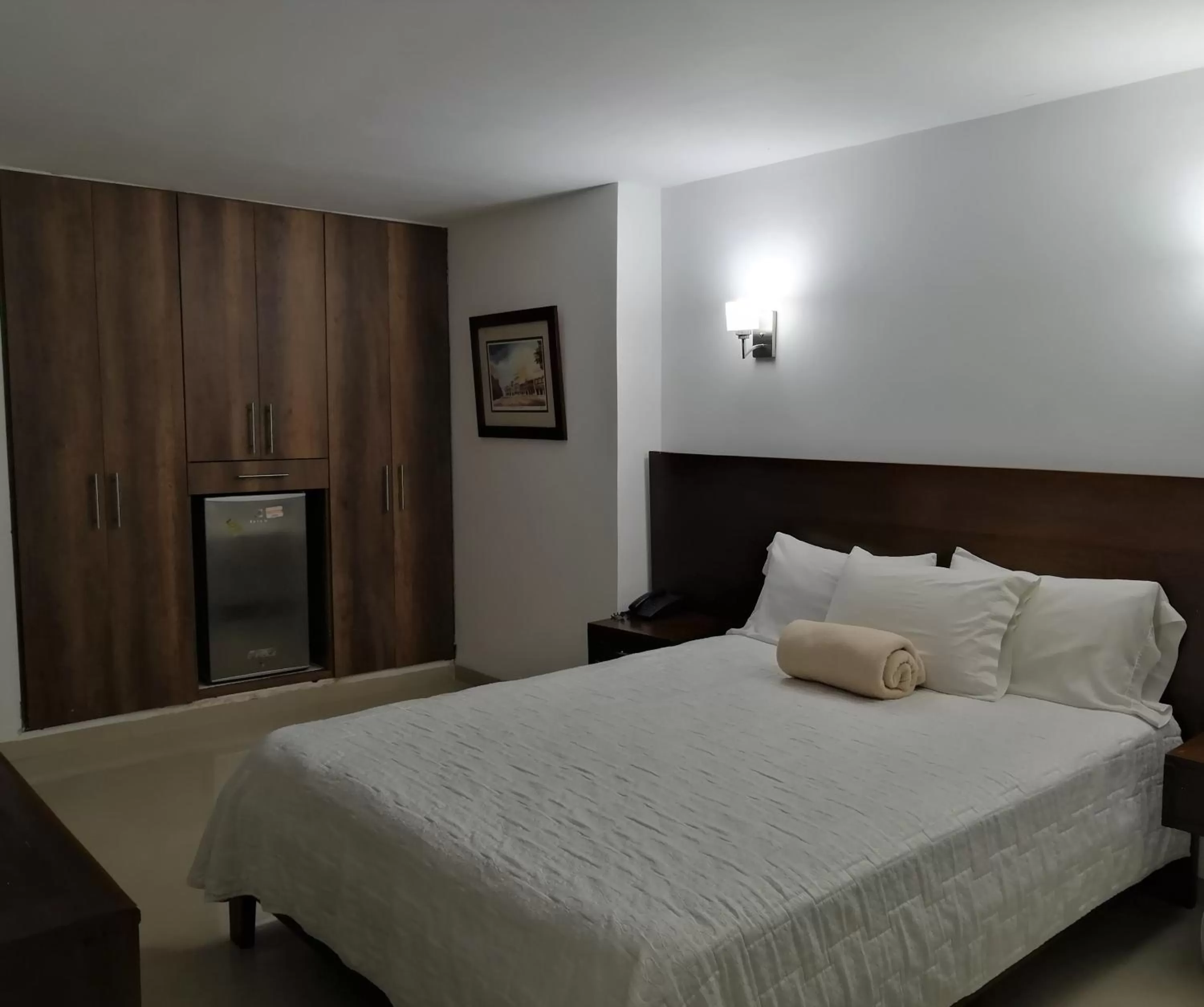 Bed in Hotel Panorama