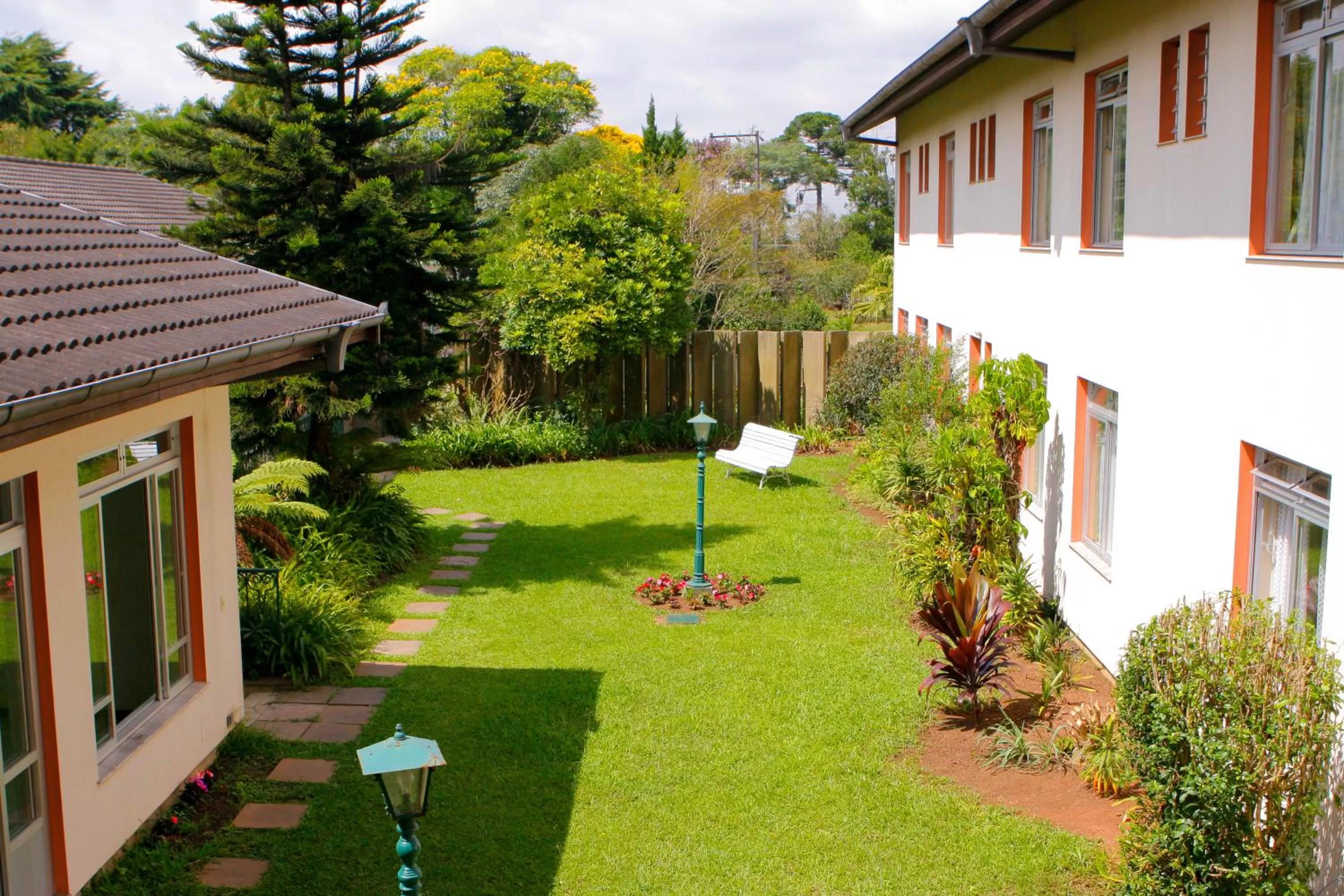 Garden in Pousada Betânia