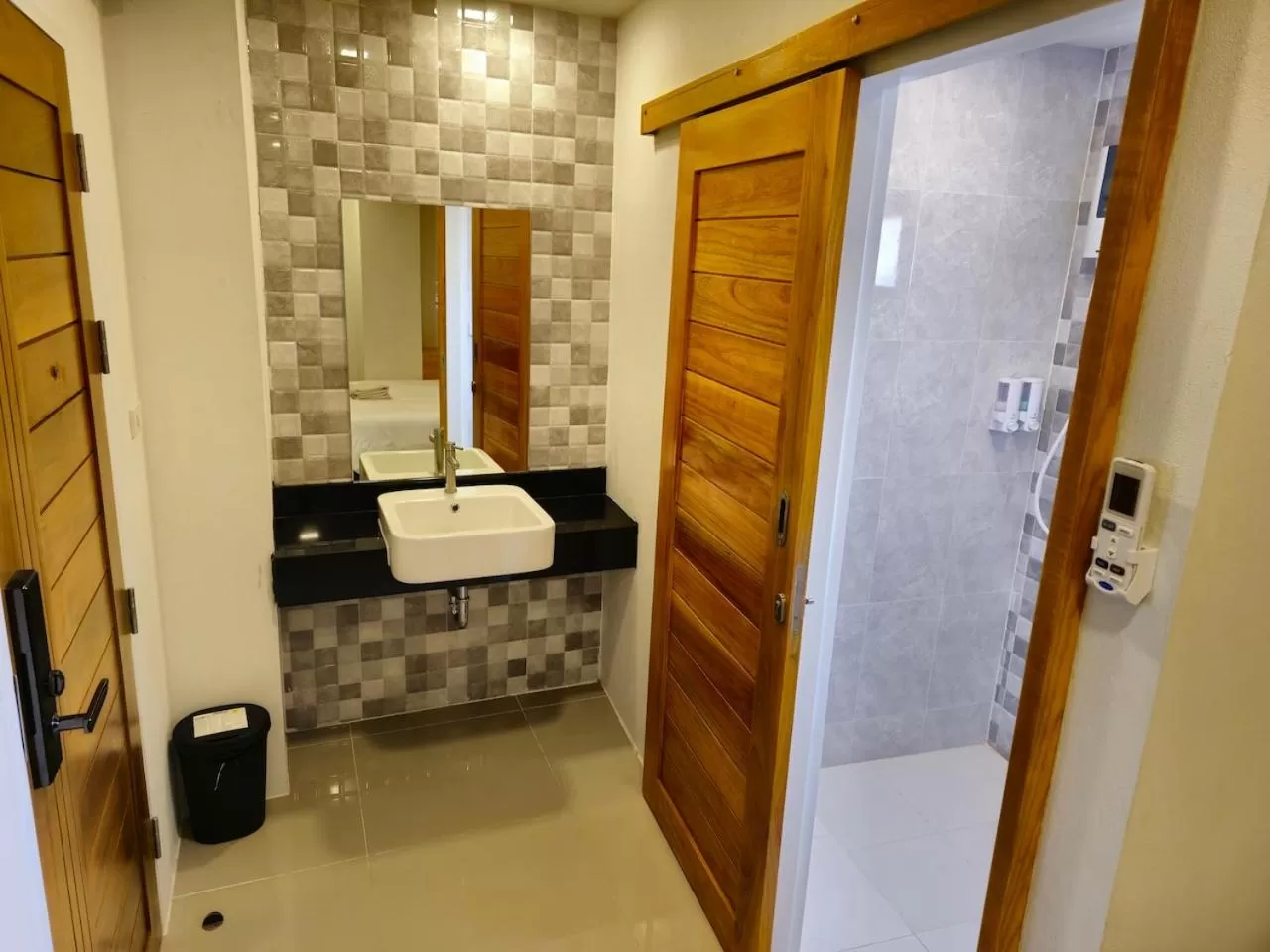 Shower in Sleepstation at Pratunam