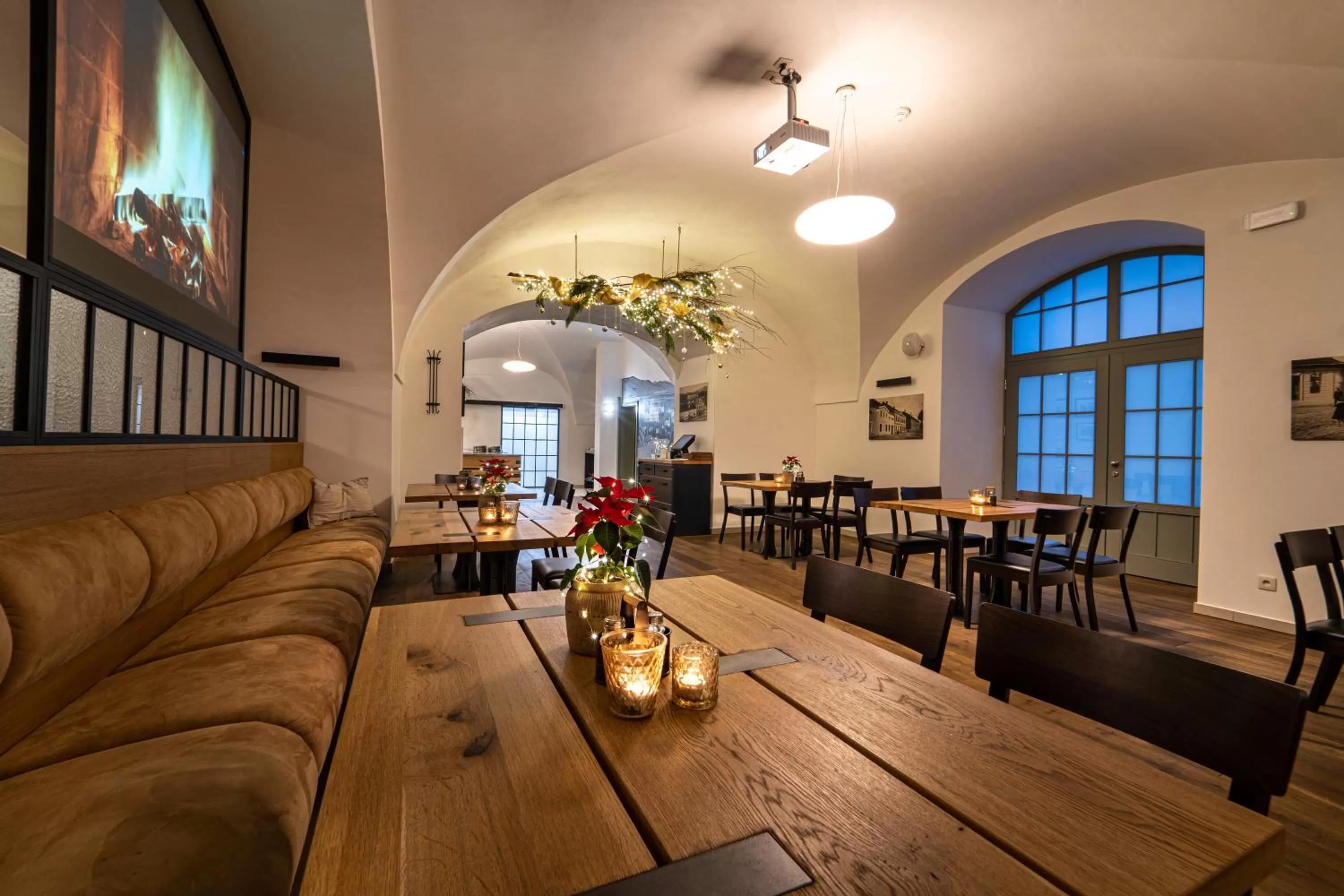 Restaurant/places to eat in Hotel Panský Pivovar