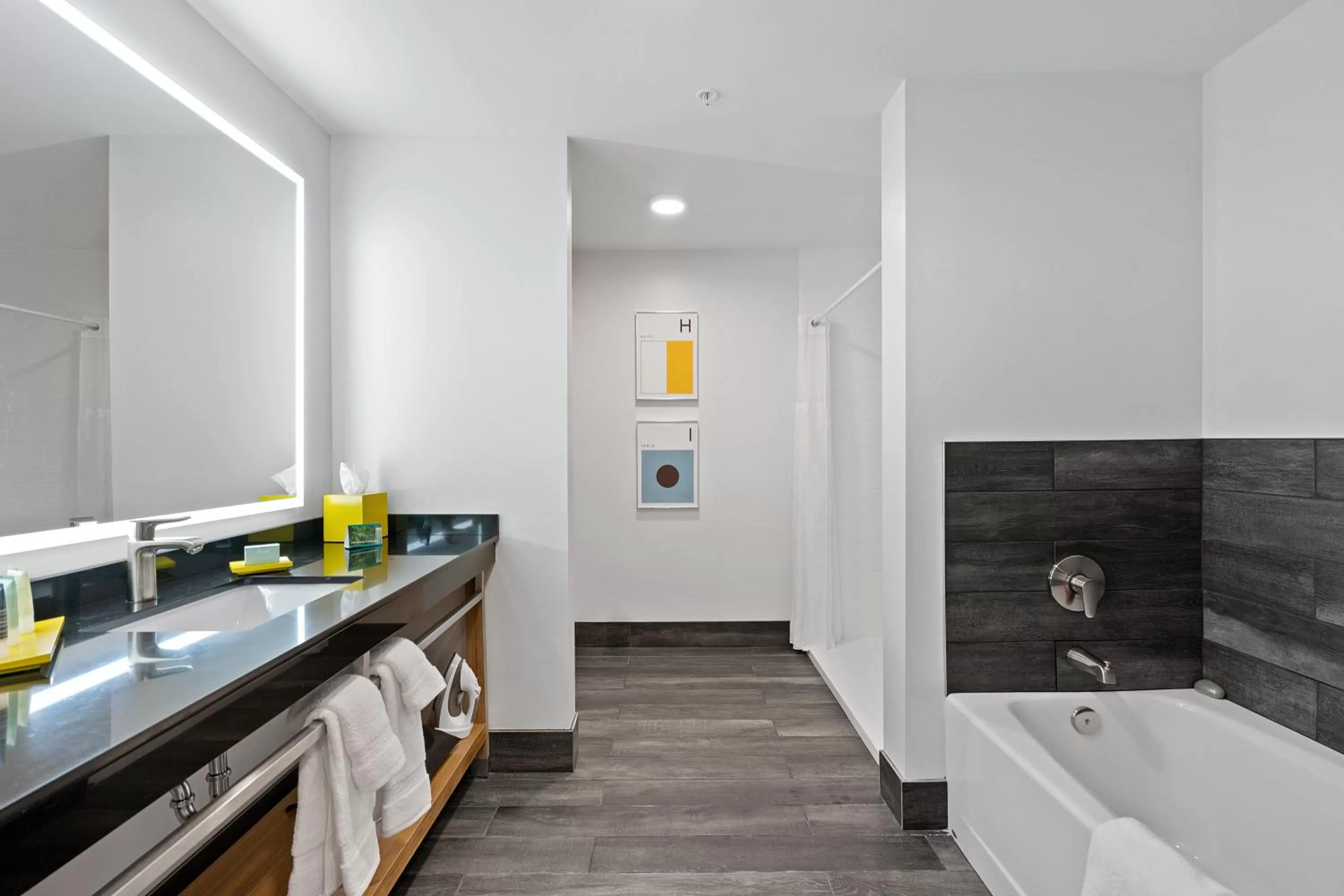 Bathroom in Hotel Indigo Seattle Everett Waterfront Place by IHG