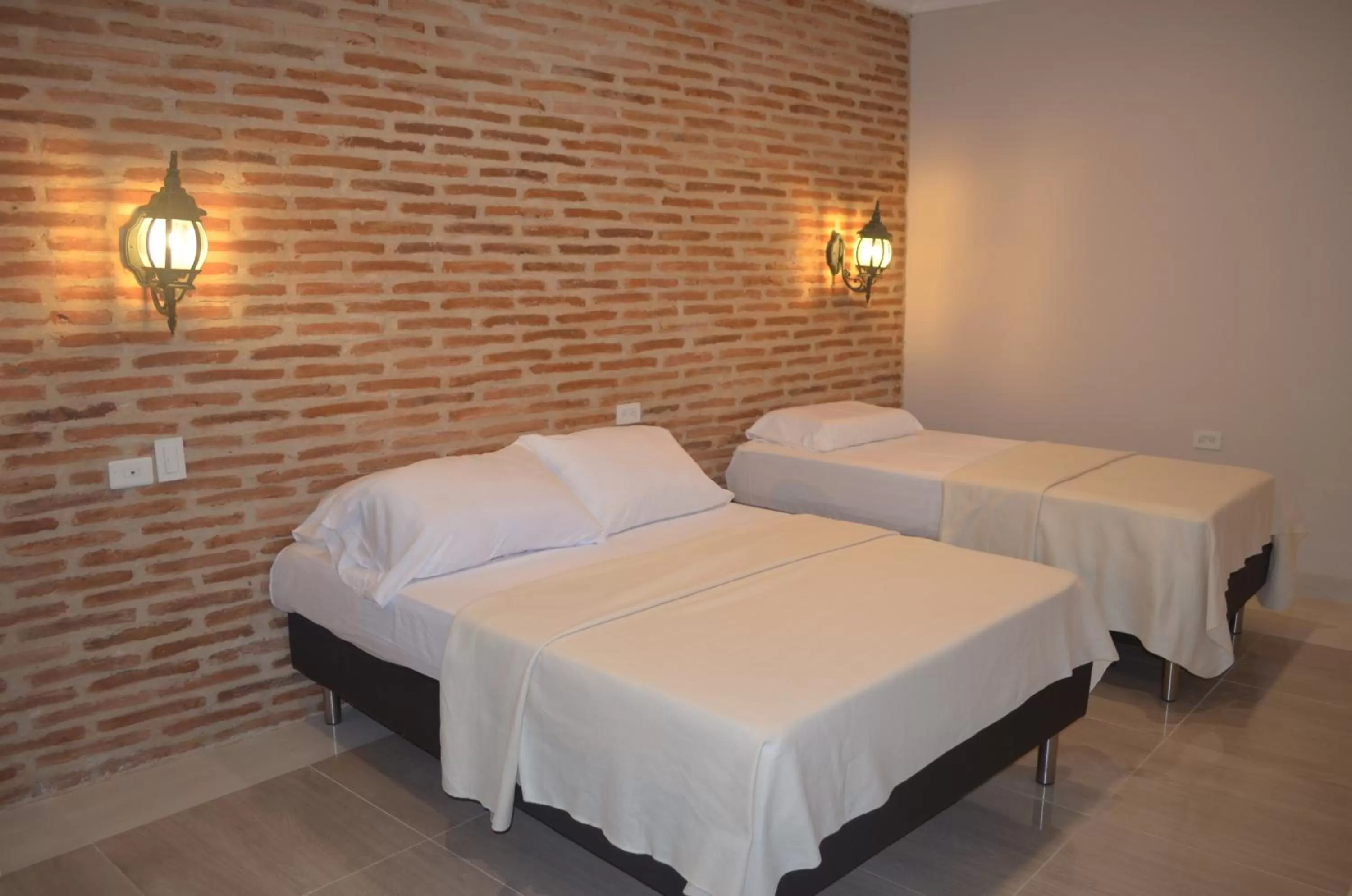 Bed in Hotel Galeria la Trinidad