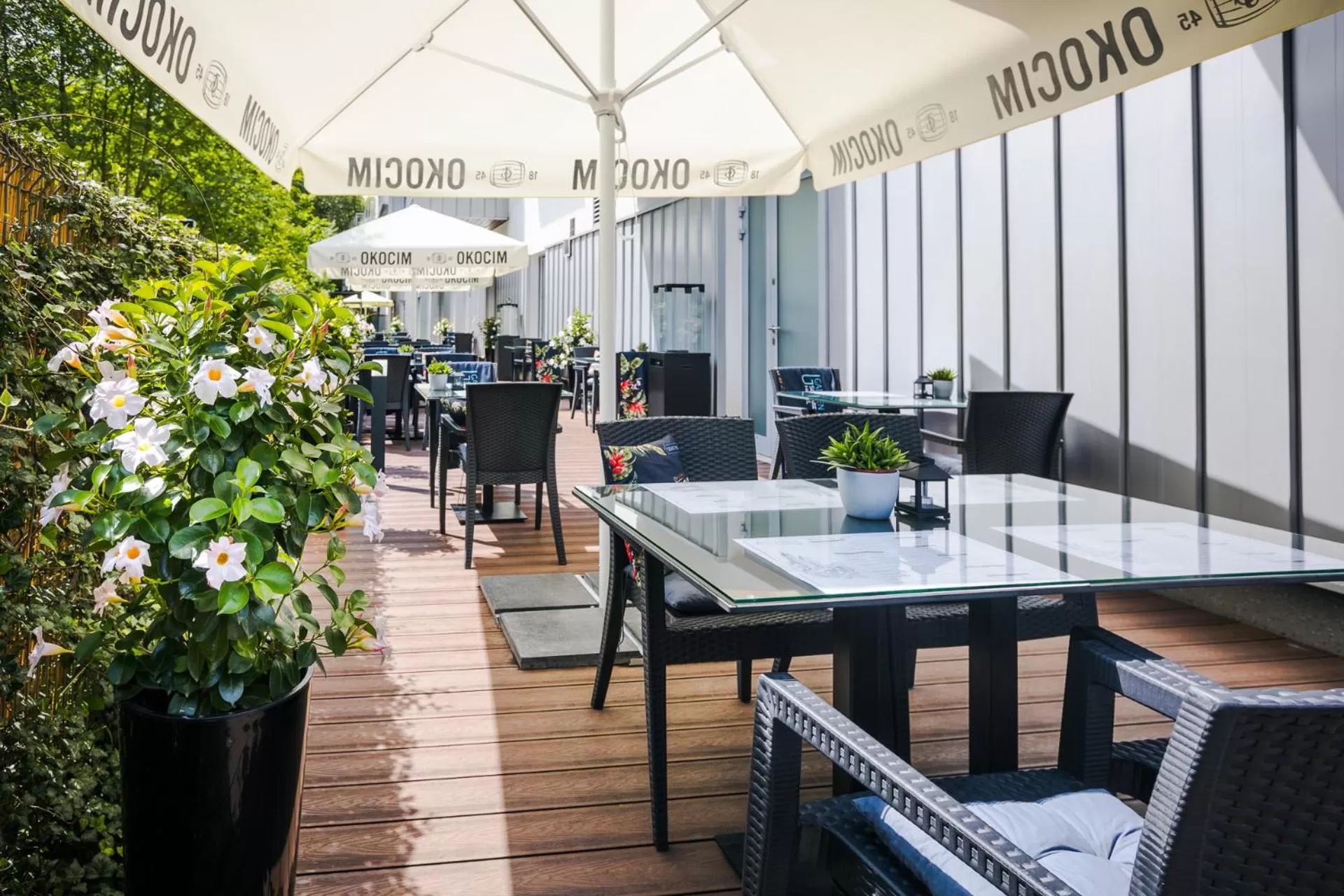 Patio in Focus Hotel Premium Kraków