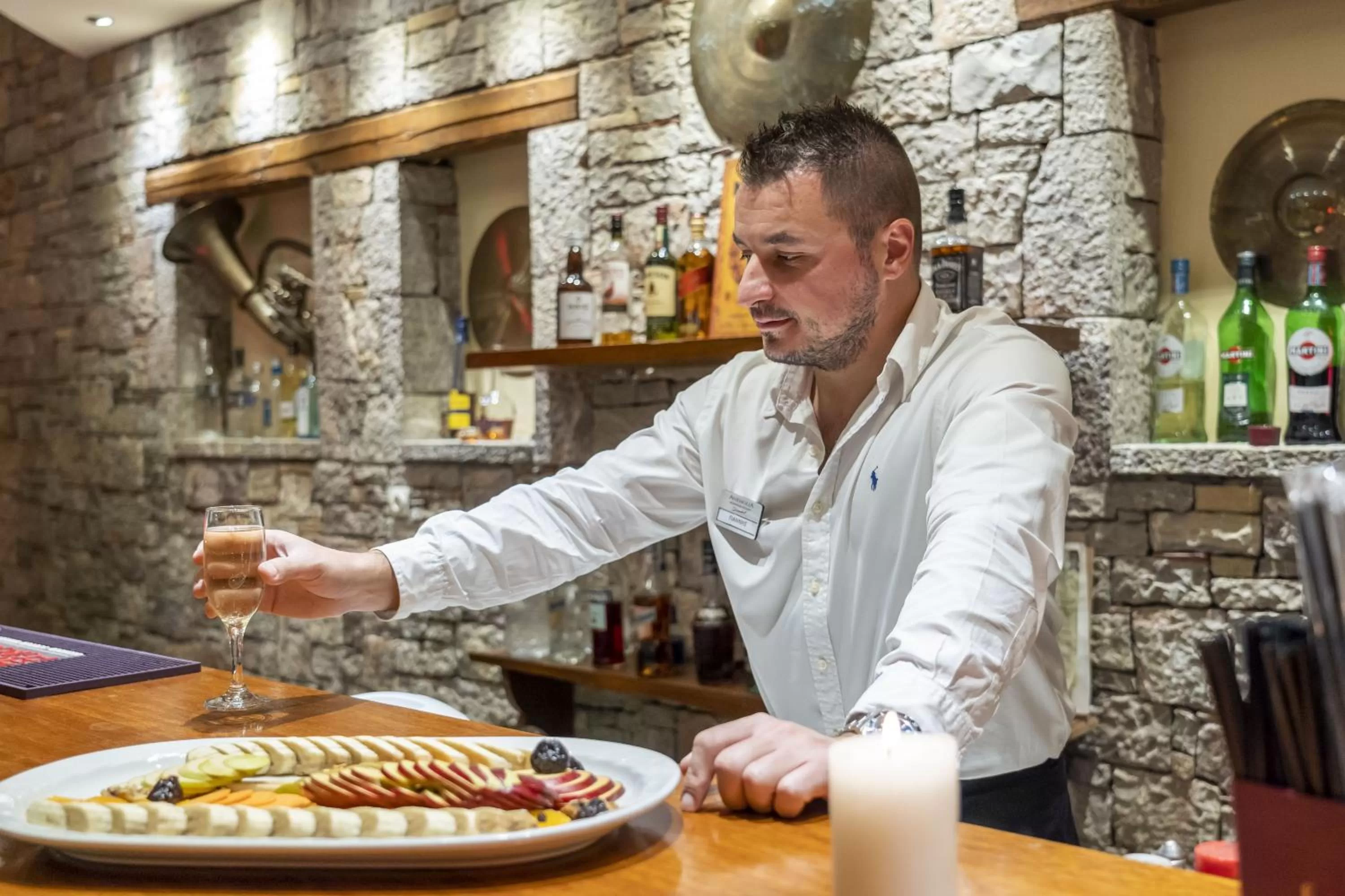 People in Anemolia Mountain Resort