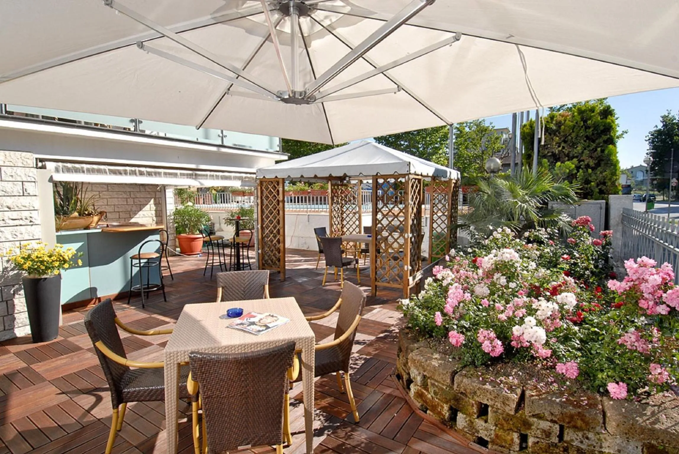 Facade/entrance in Hotel St. Moritz