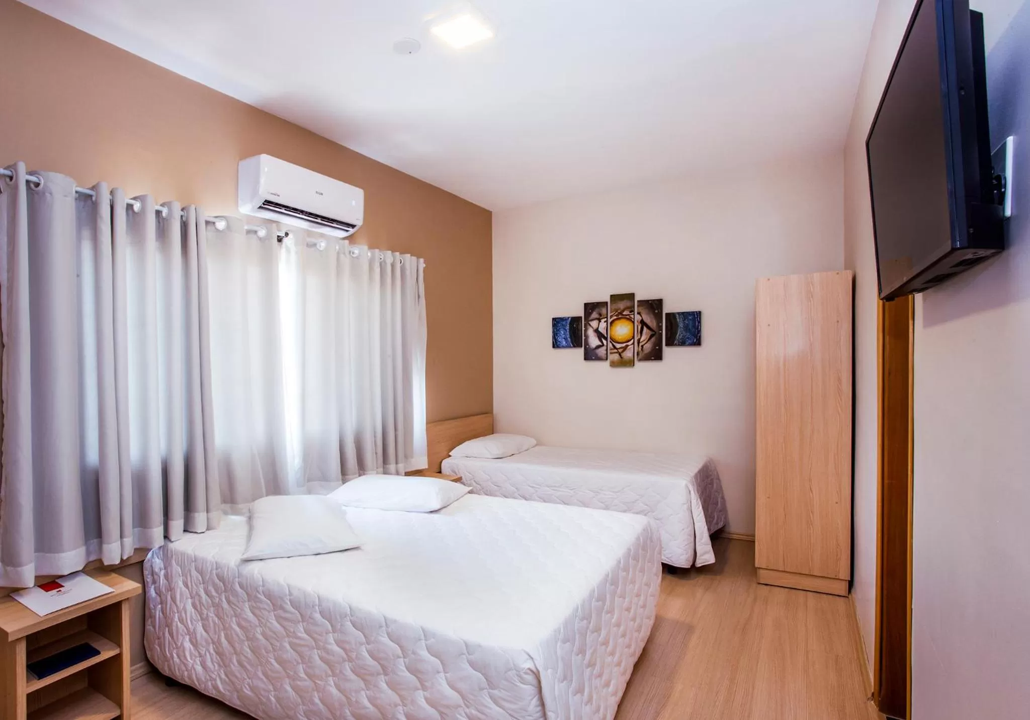 Bedroom, Bed in Hotel Metrópole Paulínia