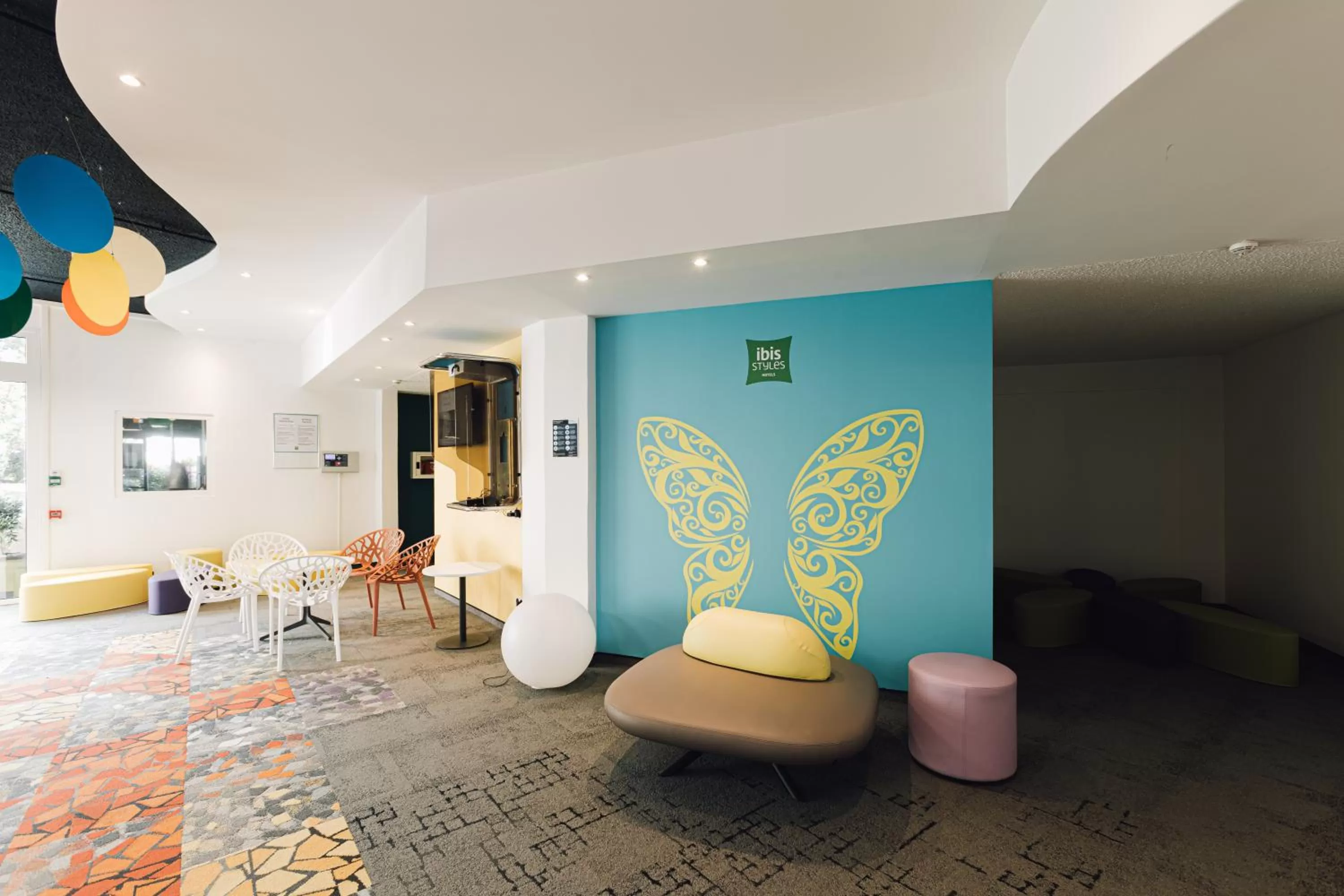 Lobby or reception in ibis Styles Nancy Laxou