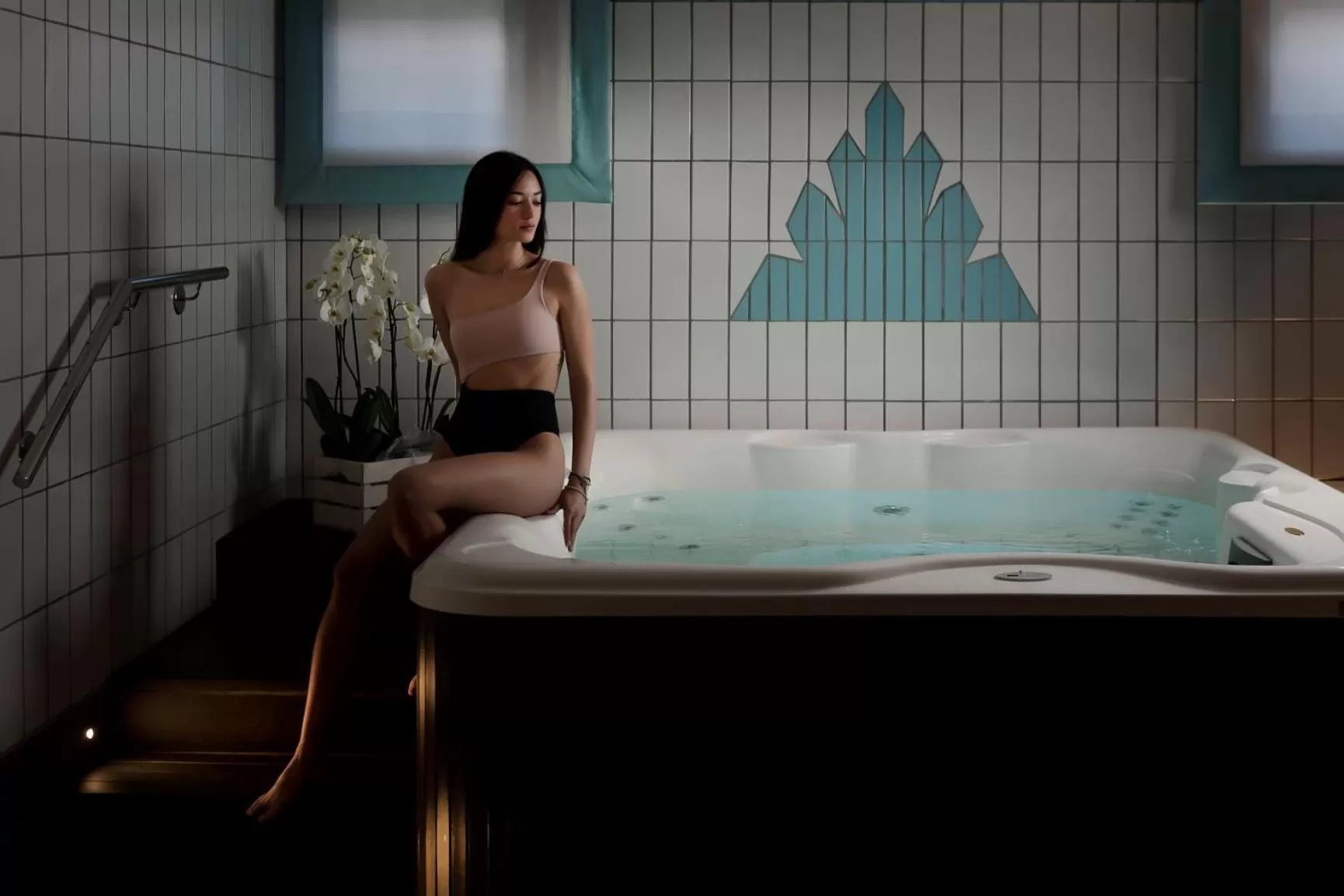 Spa and wellness centre/facilities in Hotel Cristallo