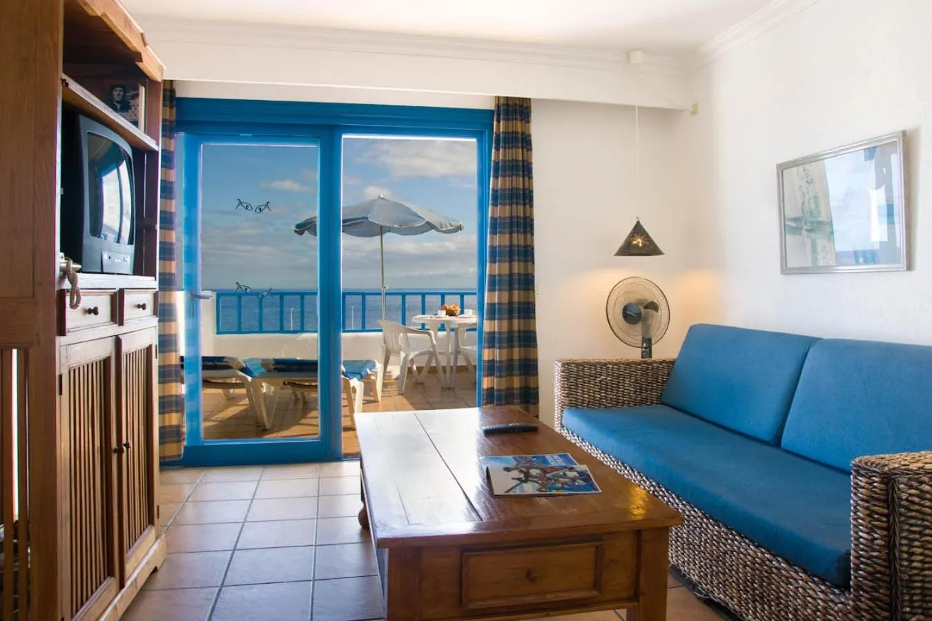 Balcony/Terrace in Apartamentos Agua Marina