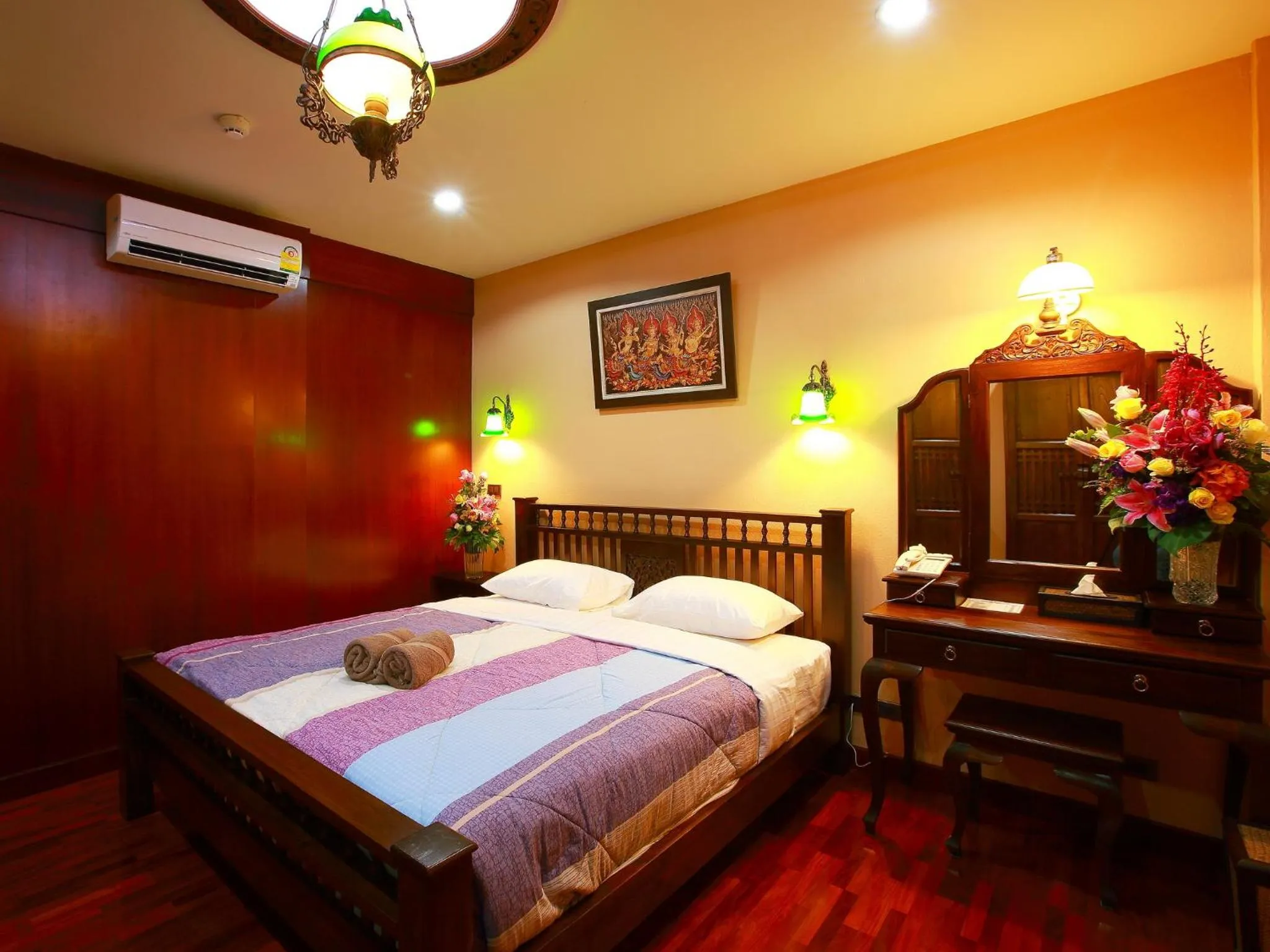 Bed in At Chiang Mai Hotel