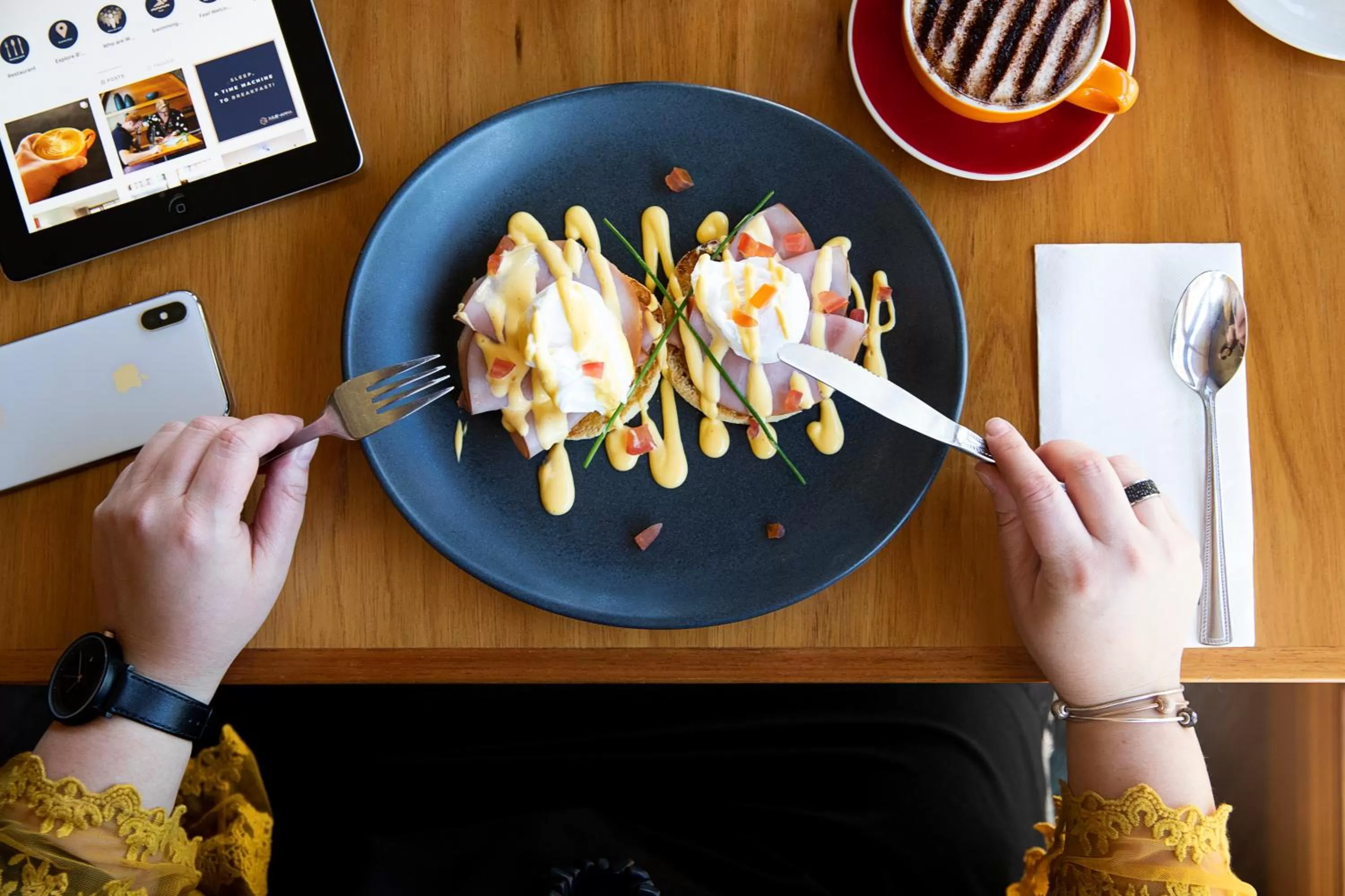 Breakfast in Julie-Anna, Bendigo