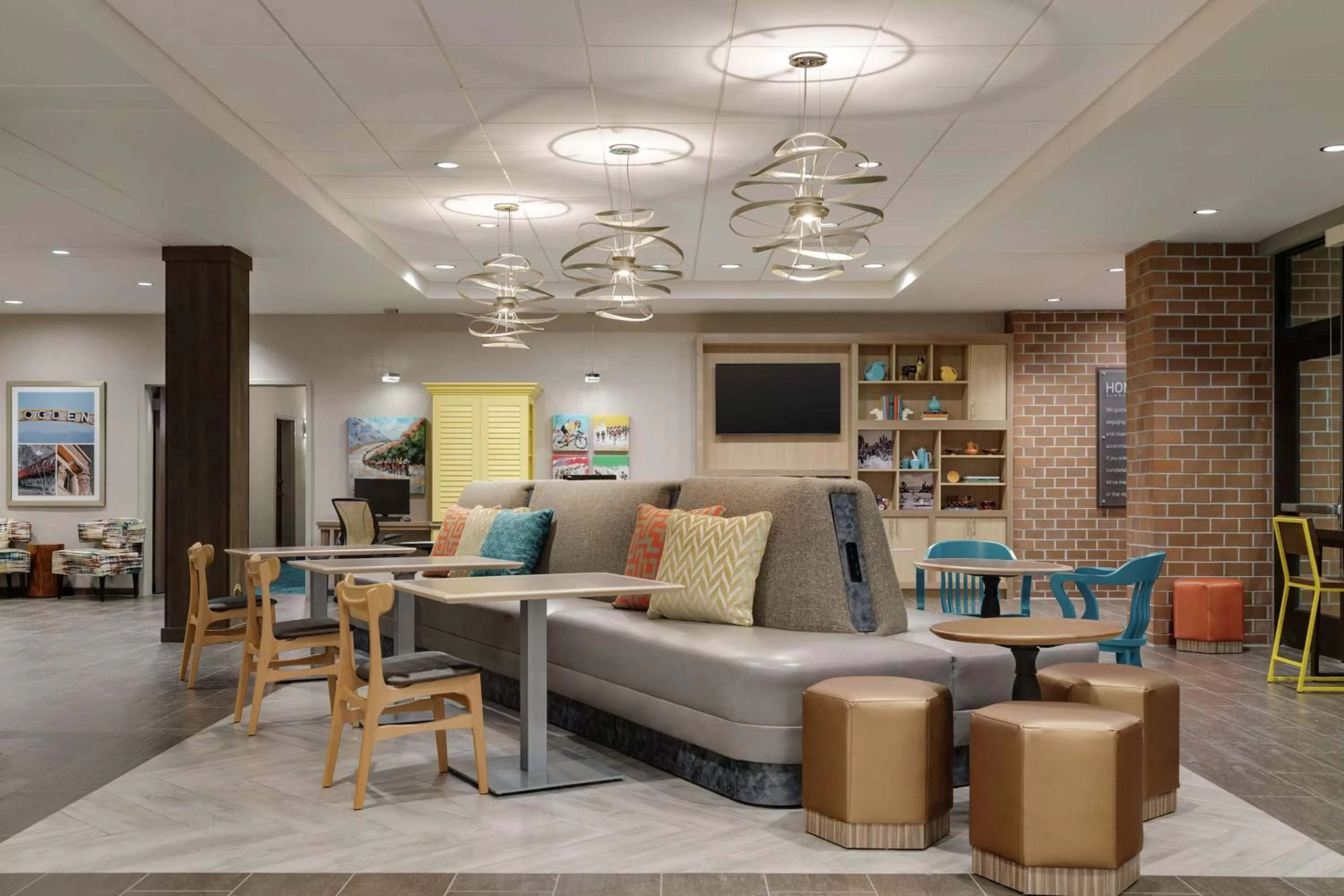 Lobby or reception in Home2 Suites By Hilton Ogden