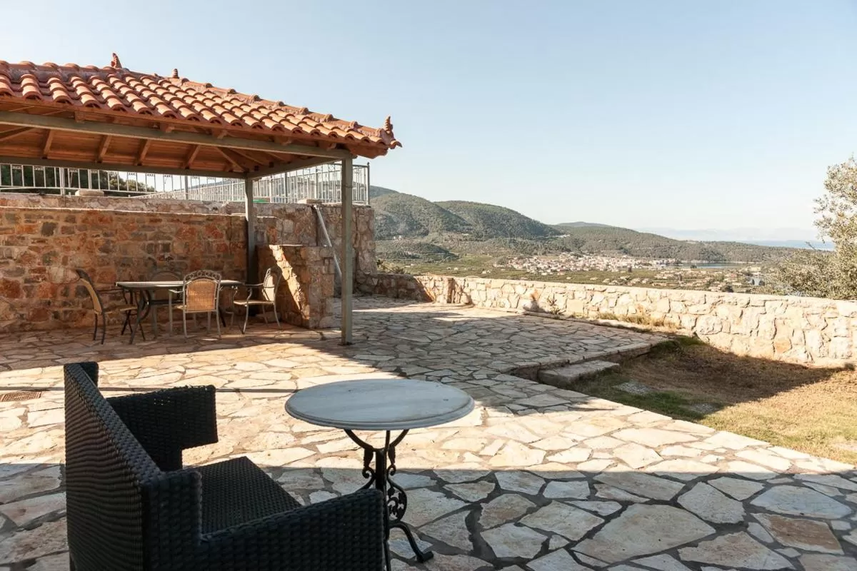 Landmark view in Epidavros Seascape