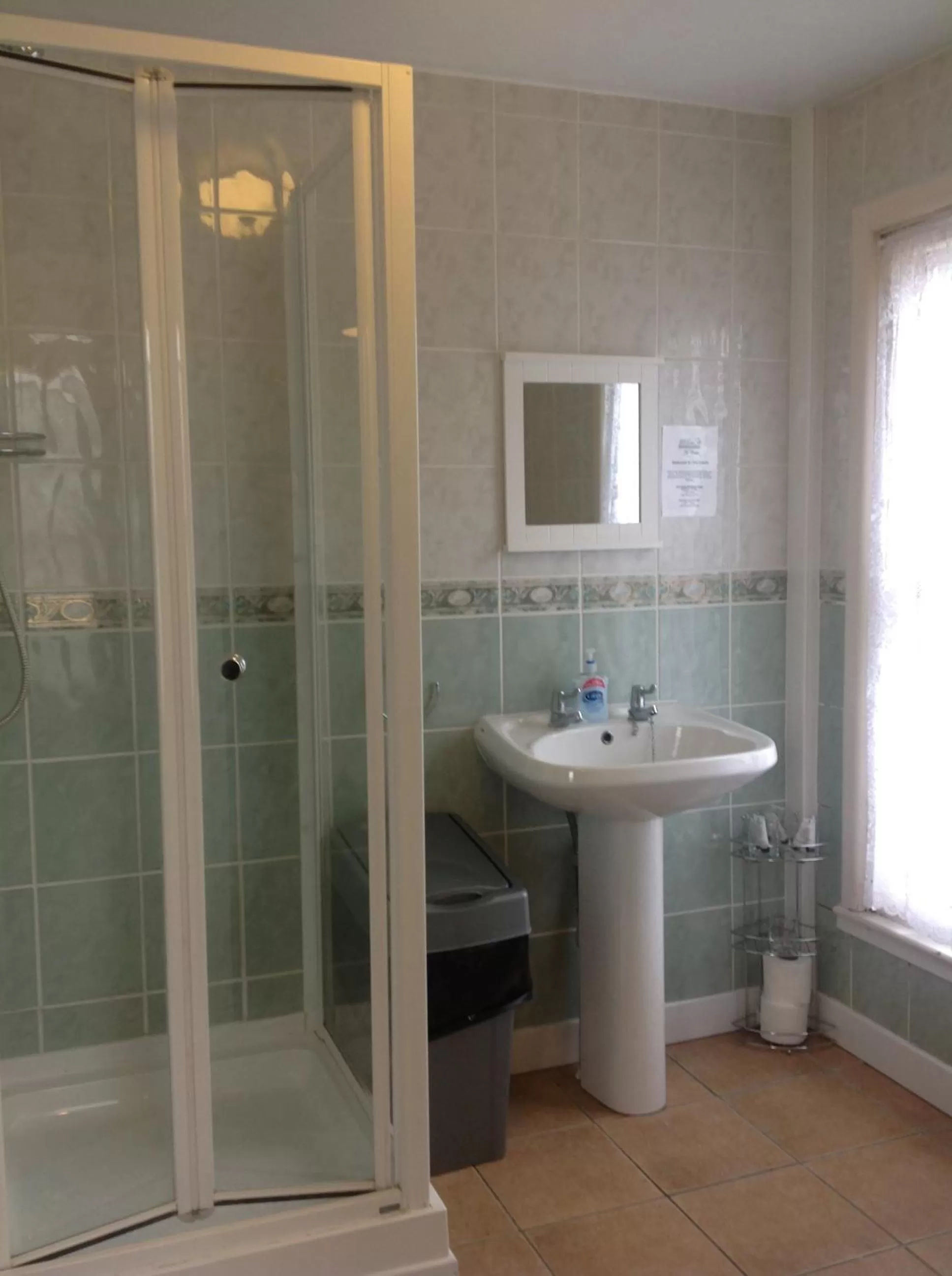 Day, Bathroom in Castle Lodge