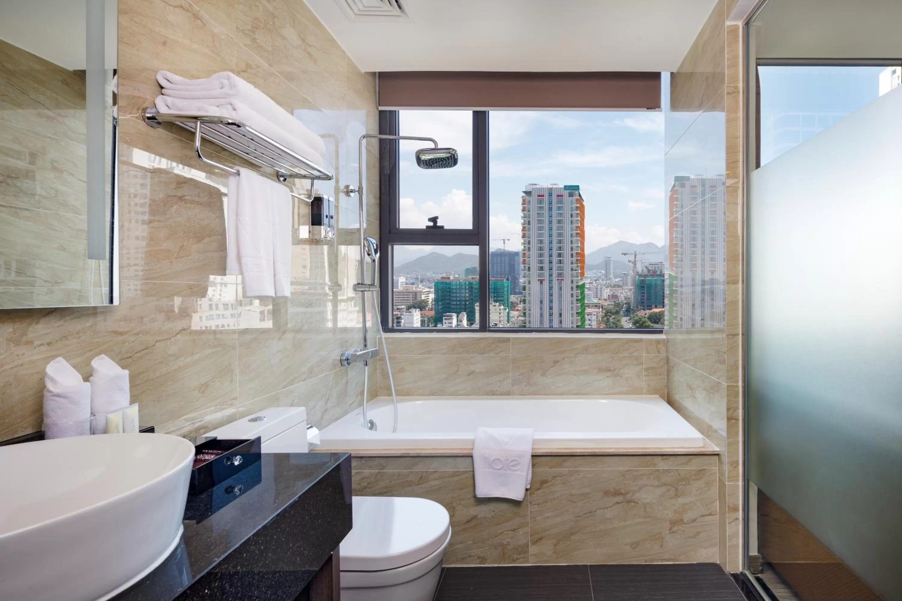 Shower in V Hotel Nha Trang