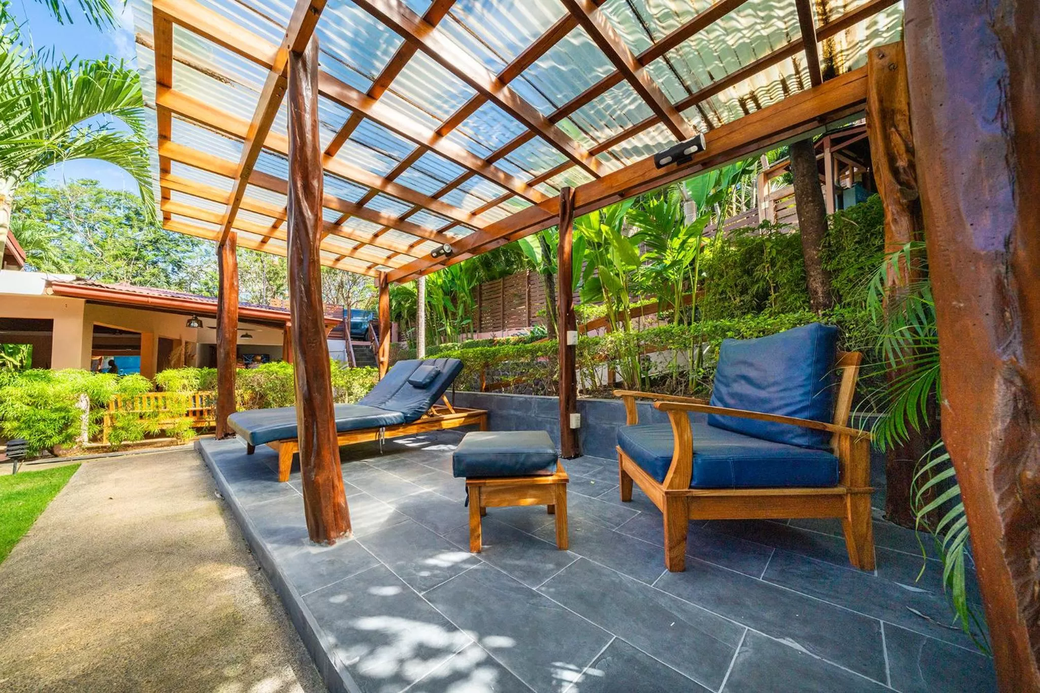 Seating area in Hotel Arco Iris