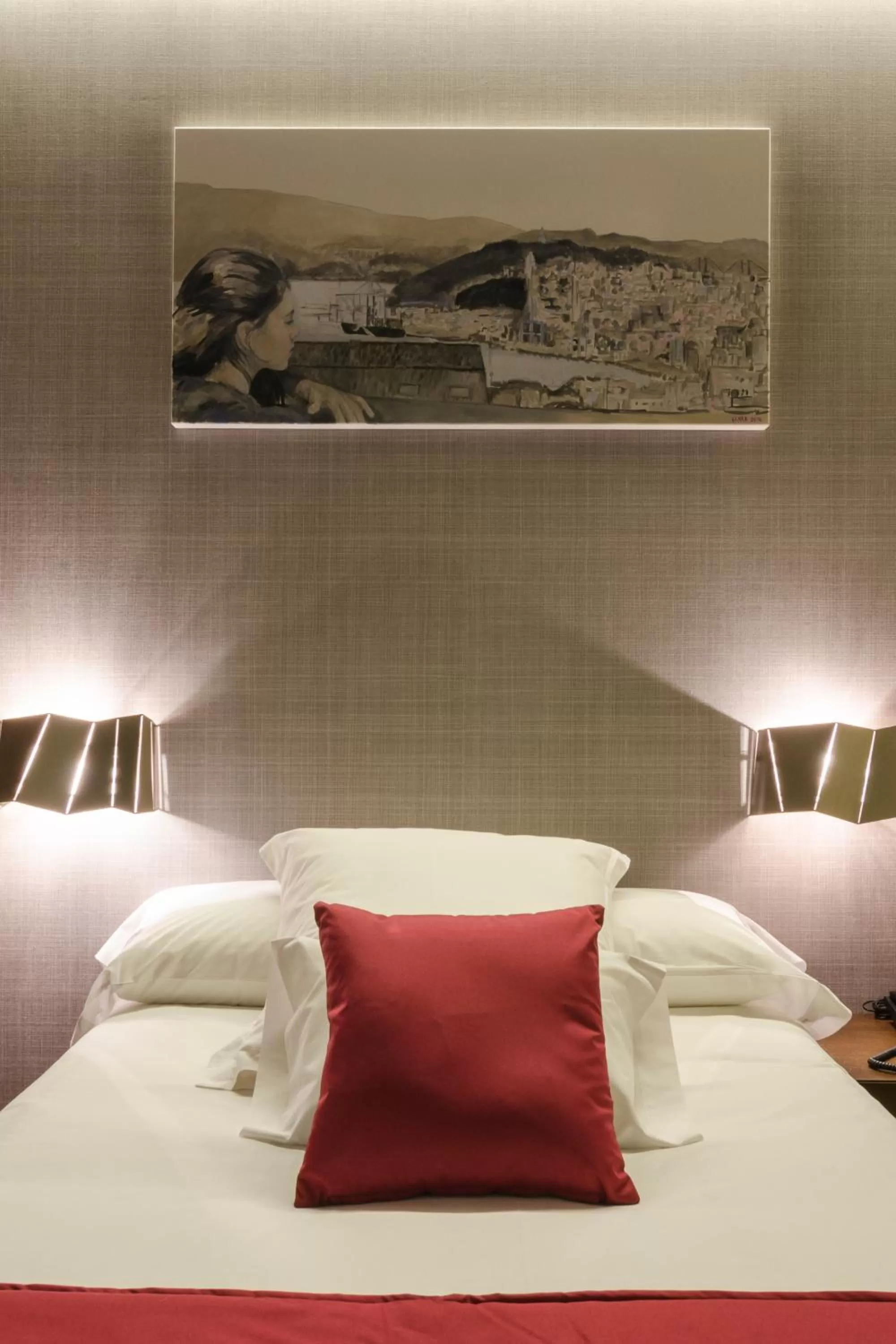 Decorative detail, Bed in Agua de Mar Hotel Boutique