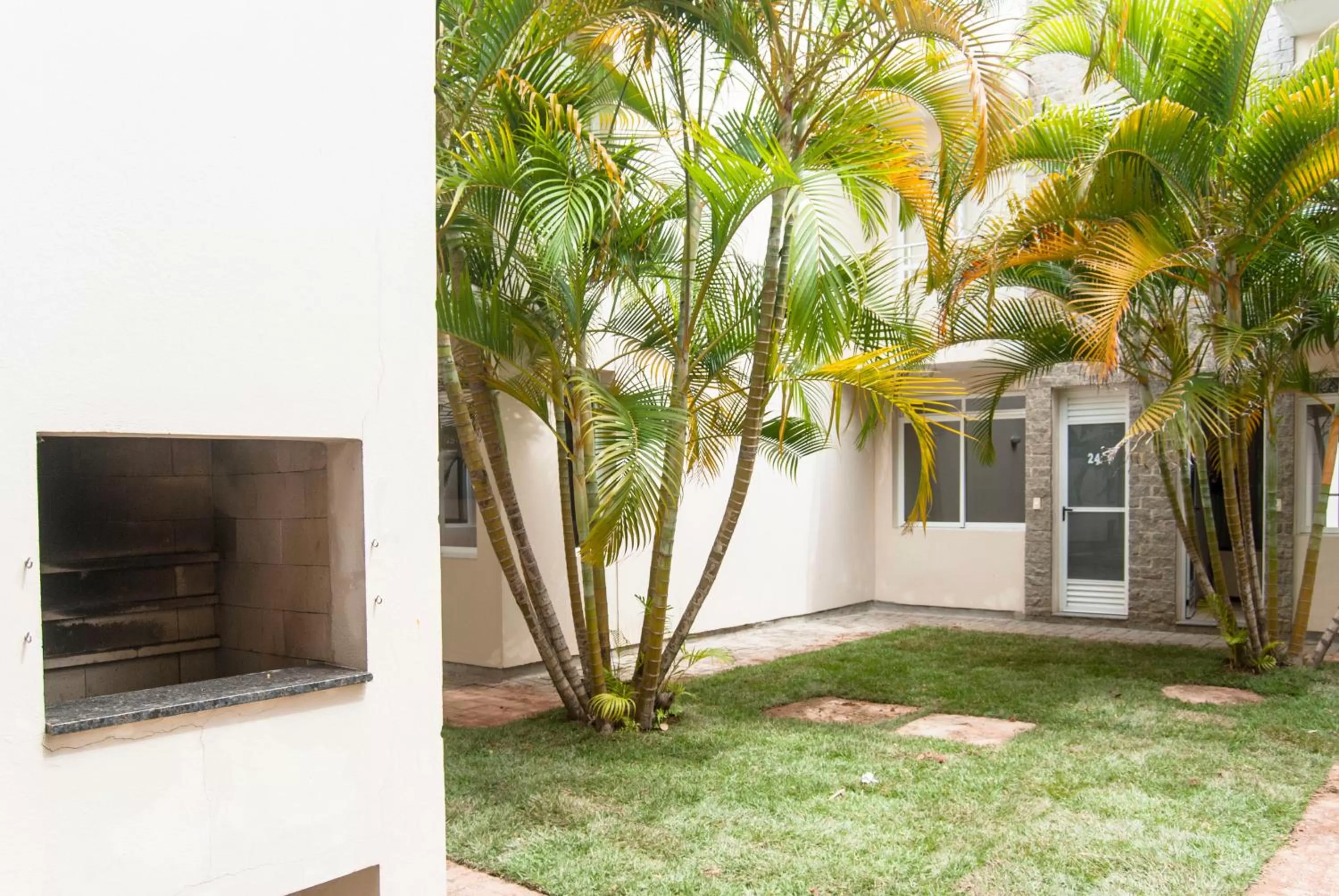 BBQ facilities in Pousada Holiday