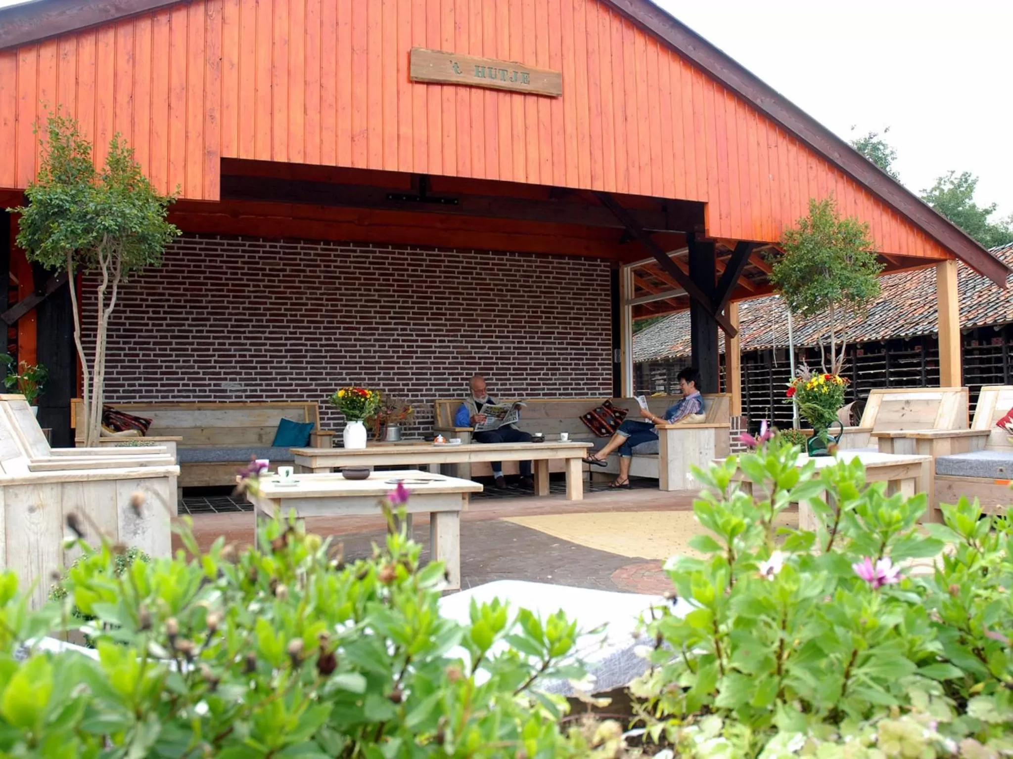 Facade/entrance in Buitengoed de Panoven