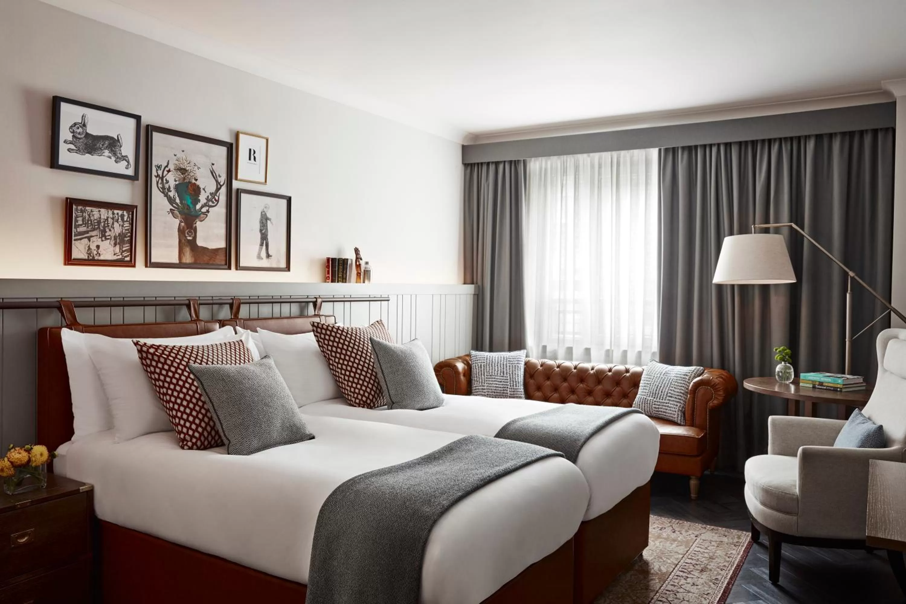 Bed in Kimpton Charlotte Square by IHG