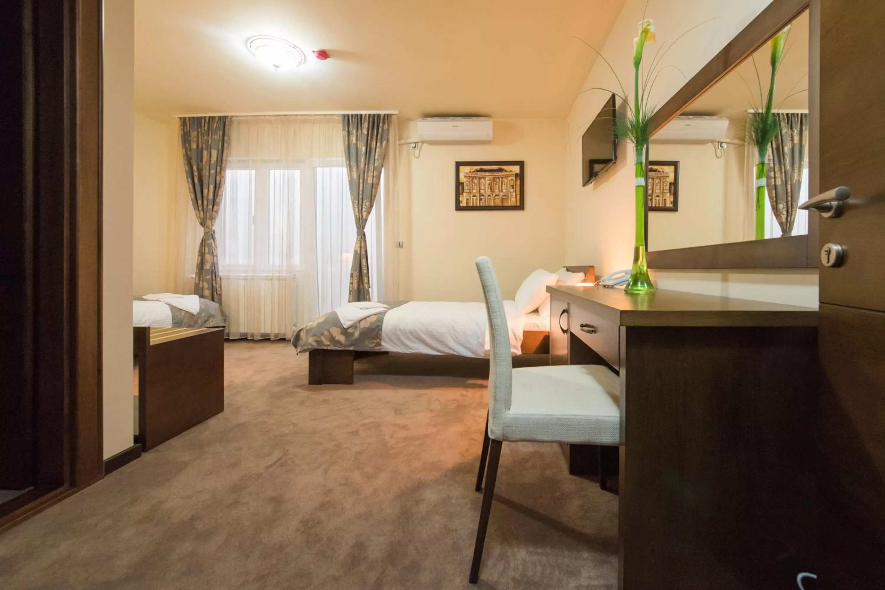 Bedroom, Bed in Garni Hotel Central Lux