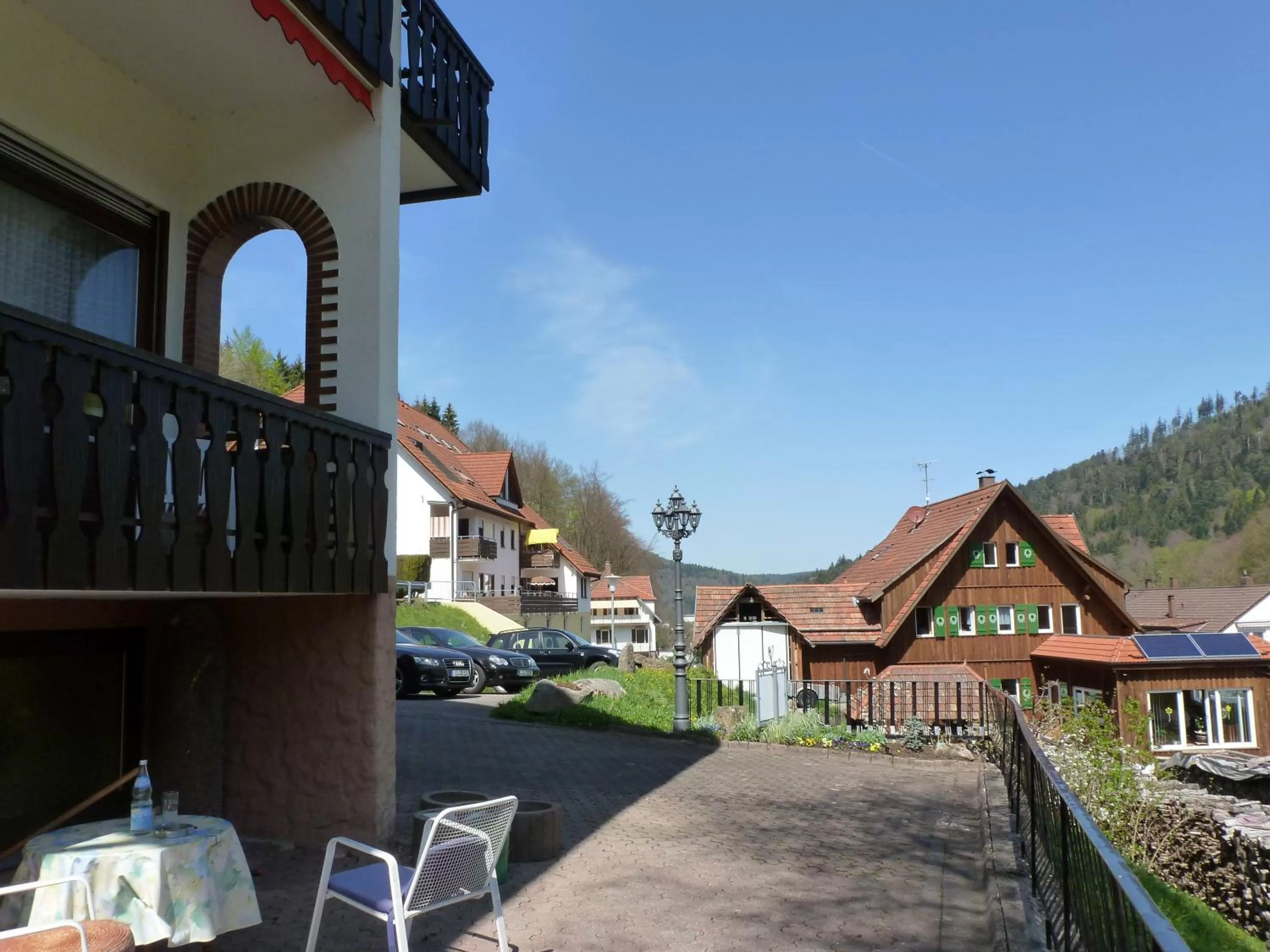 Facade/entrance in Waldschlösschen