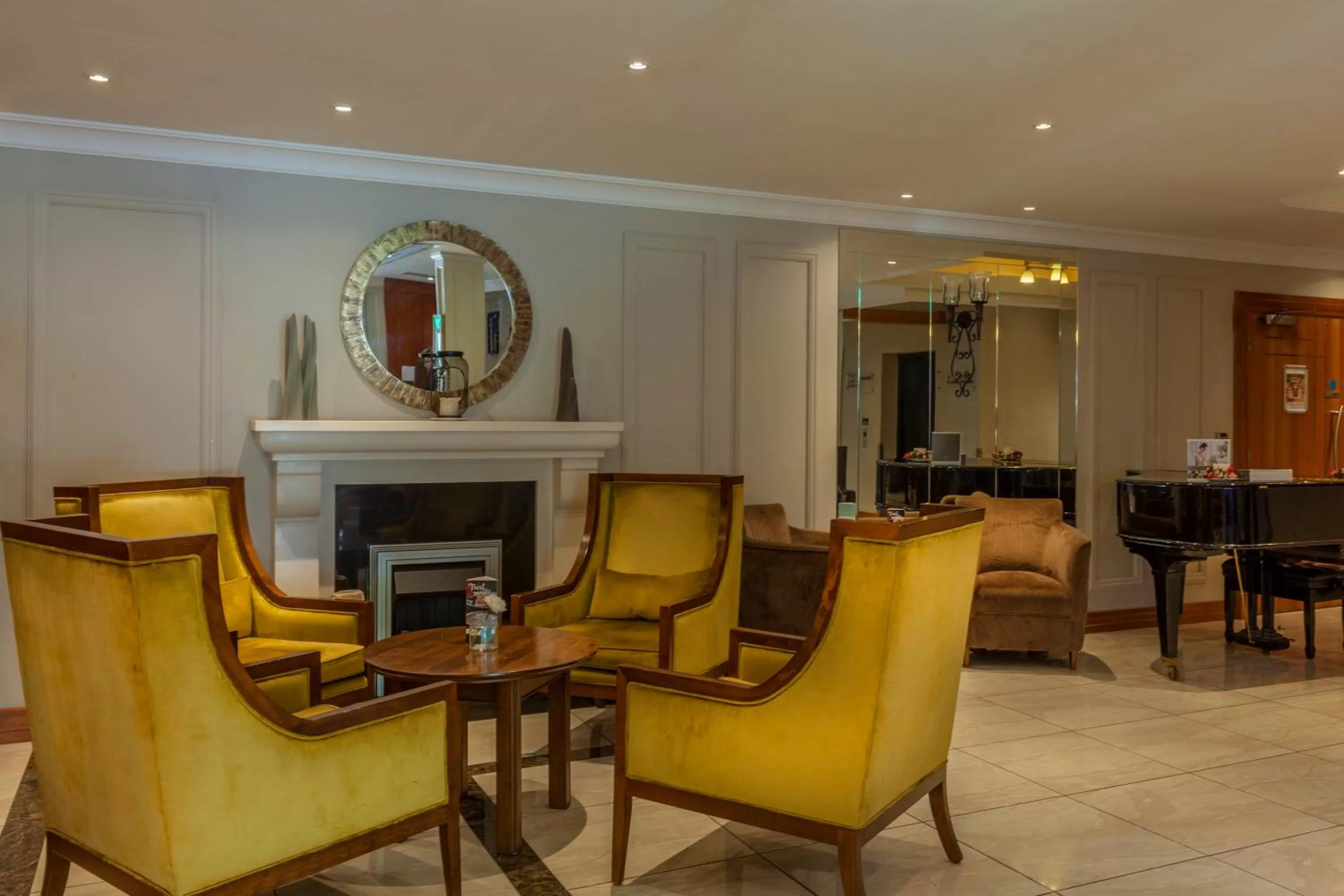 Lobby or reception in The Malone Hotel