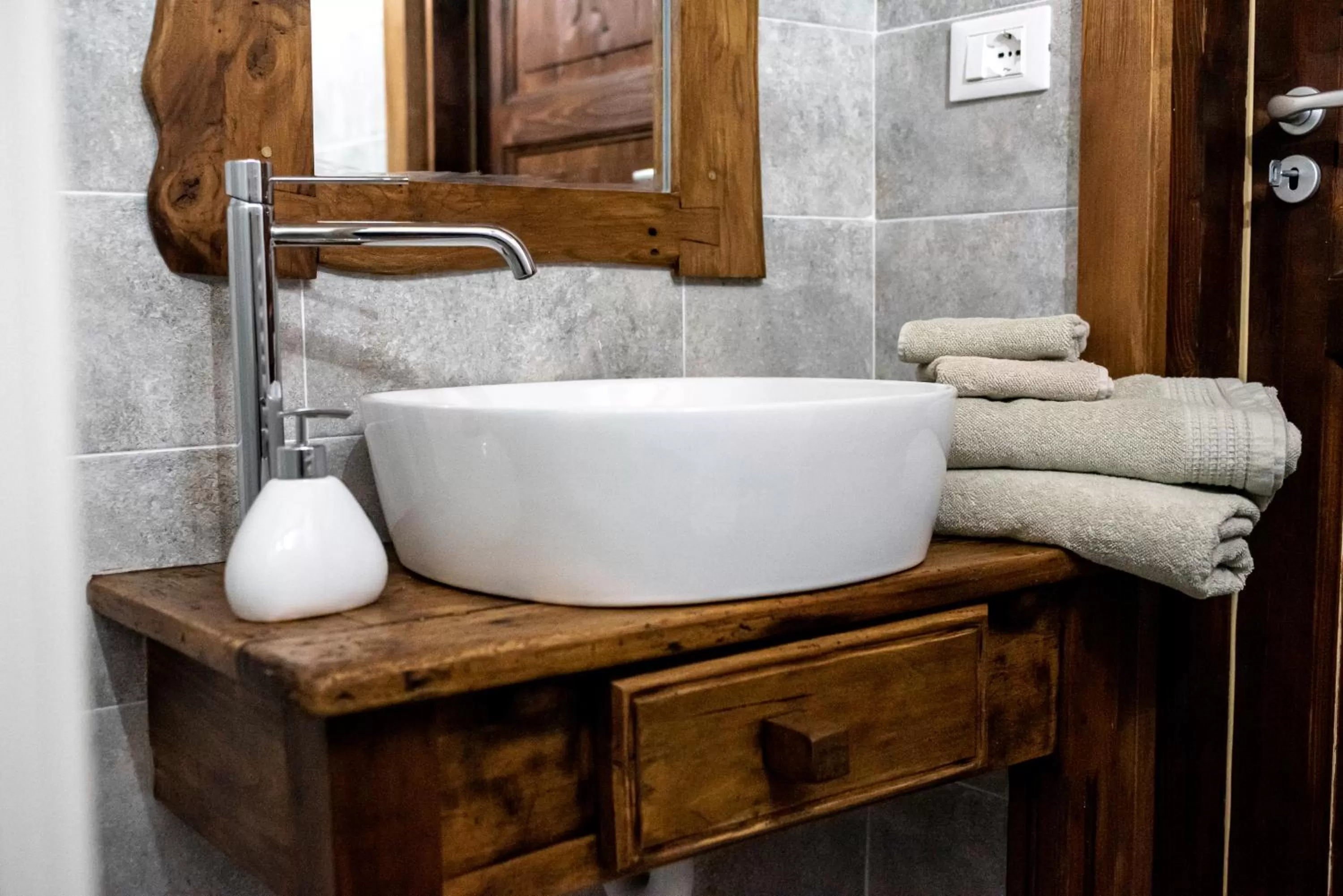 Bathroom in Agribenessere Agli Abatti