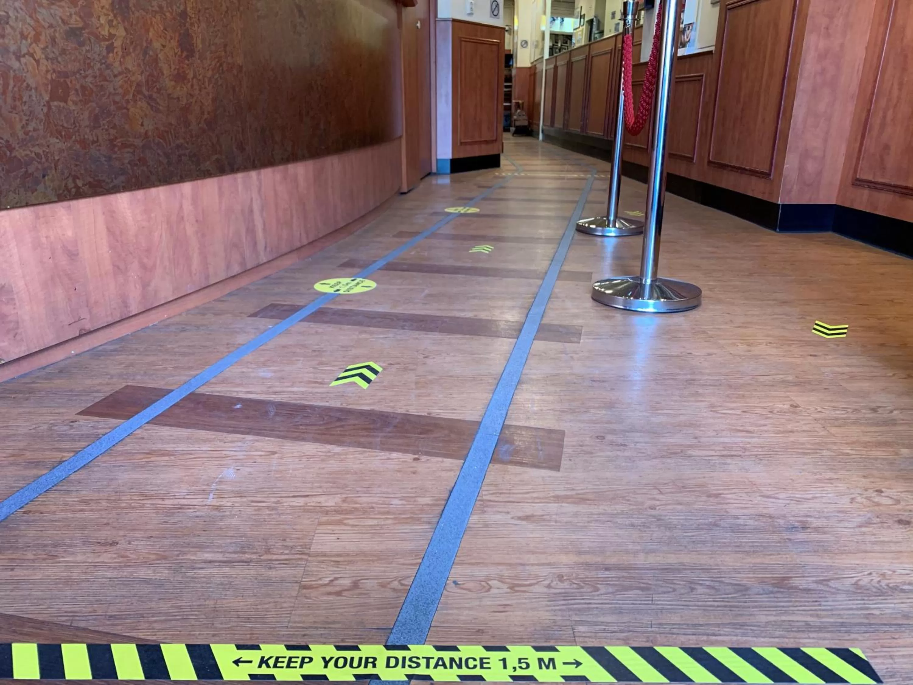 Lobby or reception in A-Train Hotel