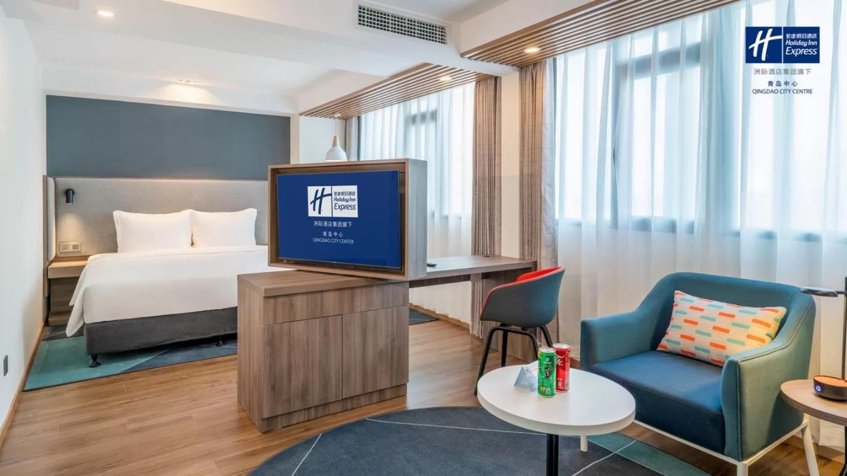 Family, Bed in Holiday Inn Express Qingdao City Center by IHG