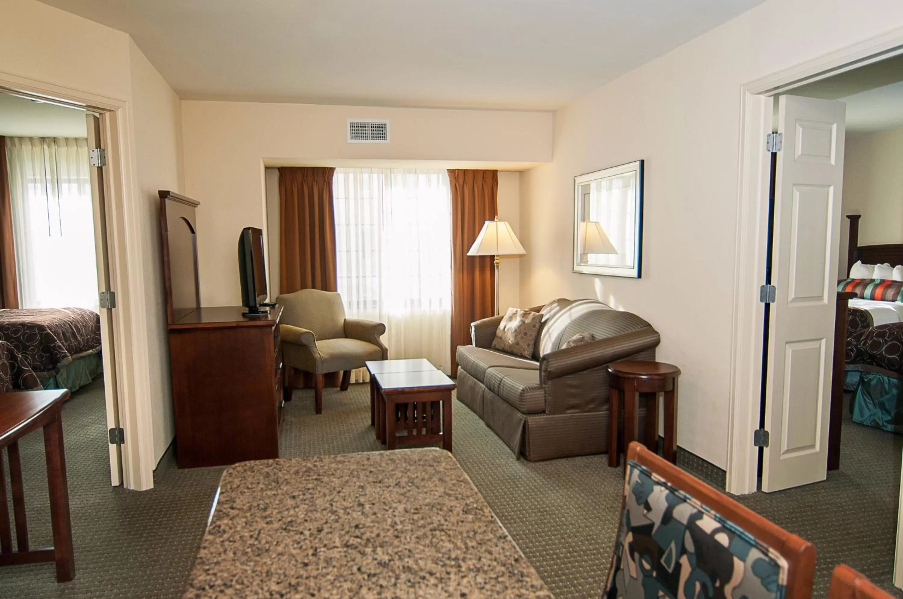 Photo of the whole room, Bed in Staybridge Suites Wichita by IHG