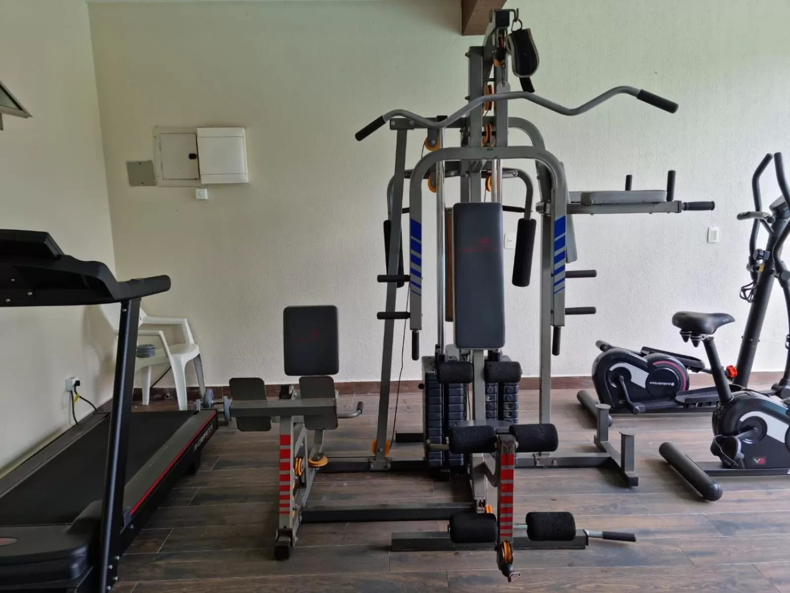 Fitness centre/facilities in Hotel Rouver